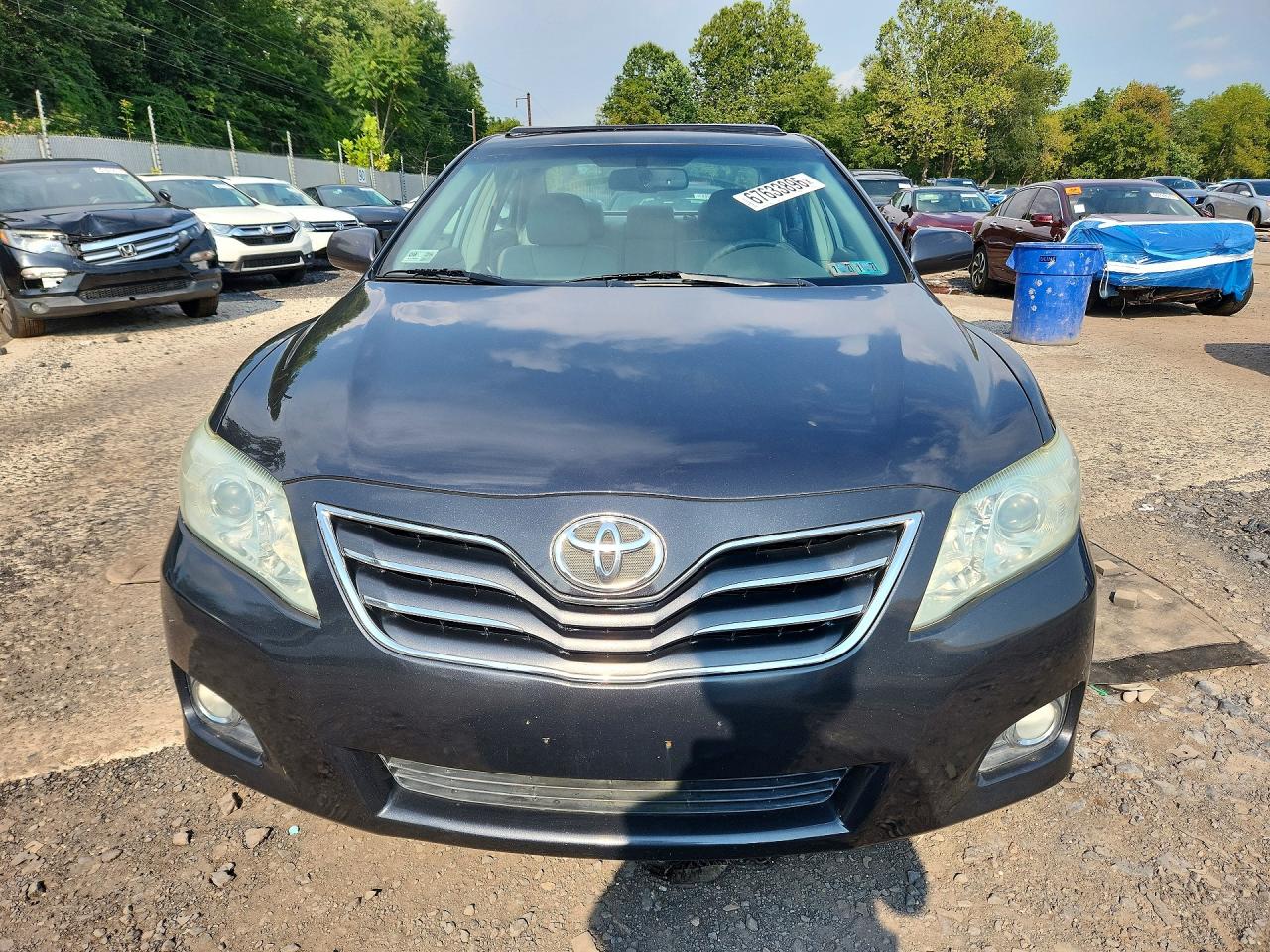 2010 Toyota Camry Xle V6 Gray vin: 4T1BK3EK6AU106053