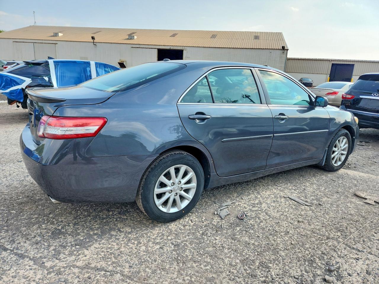 2010 Toyota Camry Xle V6 Gray vin: 4T1BK3EK6AU106053