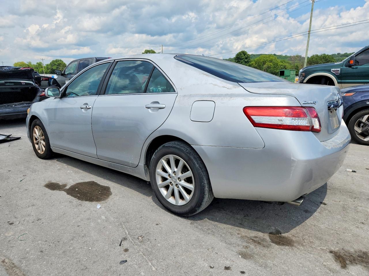2011 Toyota Camry Xle V6 Silver vin: 4T1BK3EK6BU118124