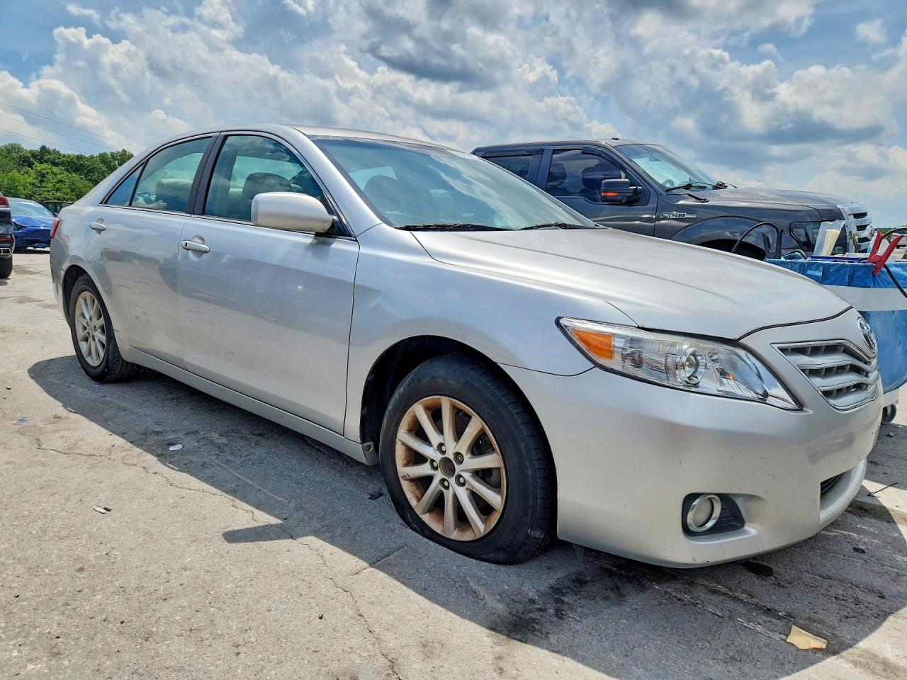 2011 Toyota Camry Xle V6 Silver vin: 4T1BK3EK6BU118124