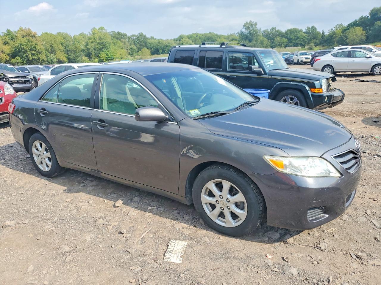 2011 Toyota Camry Le V6 Gray vin: 4T1BK3EK6BU118804