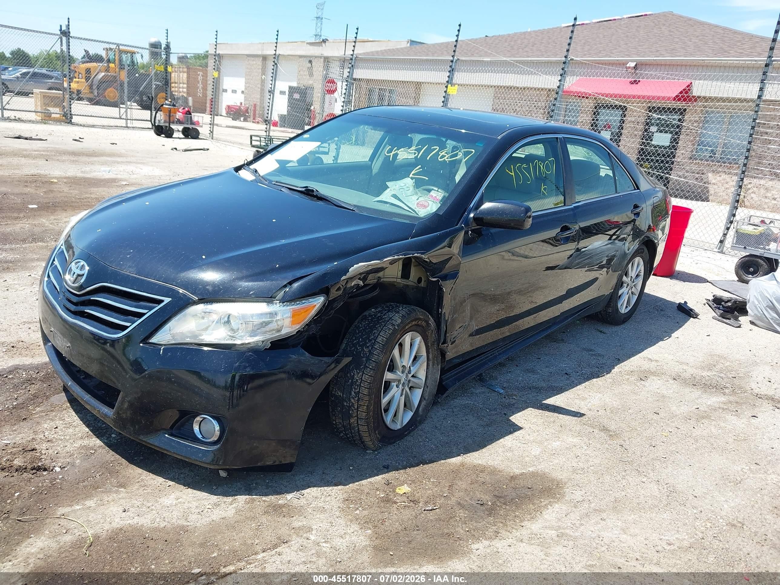 2011 Toyota Camry Xle V6 Black vin: 4T1BK3EK6BU119788