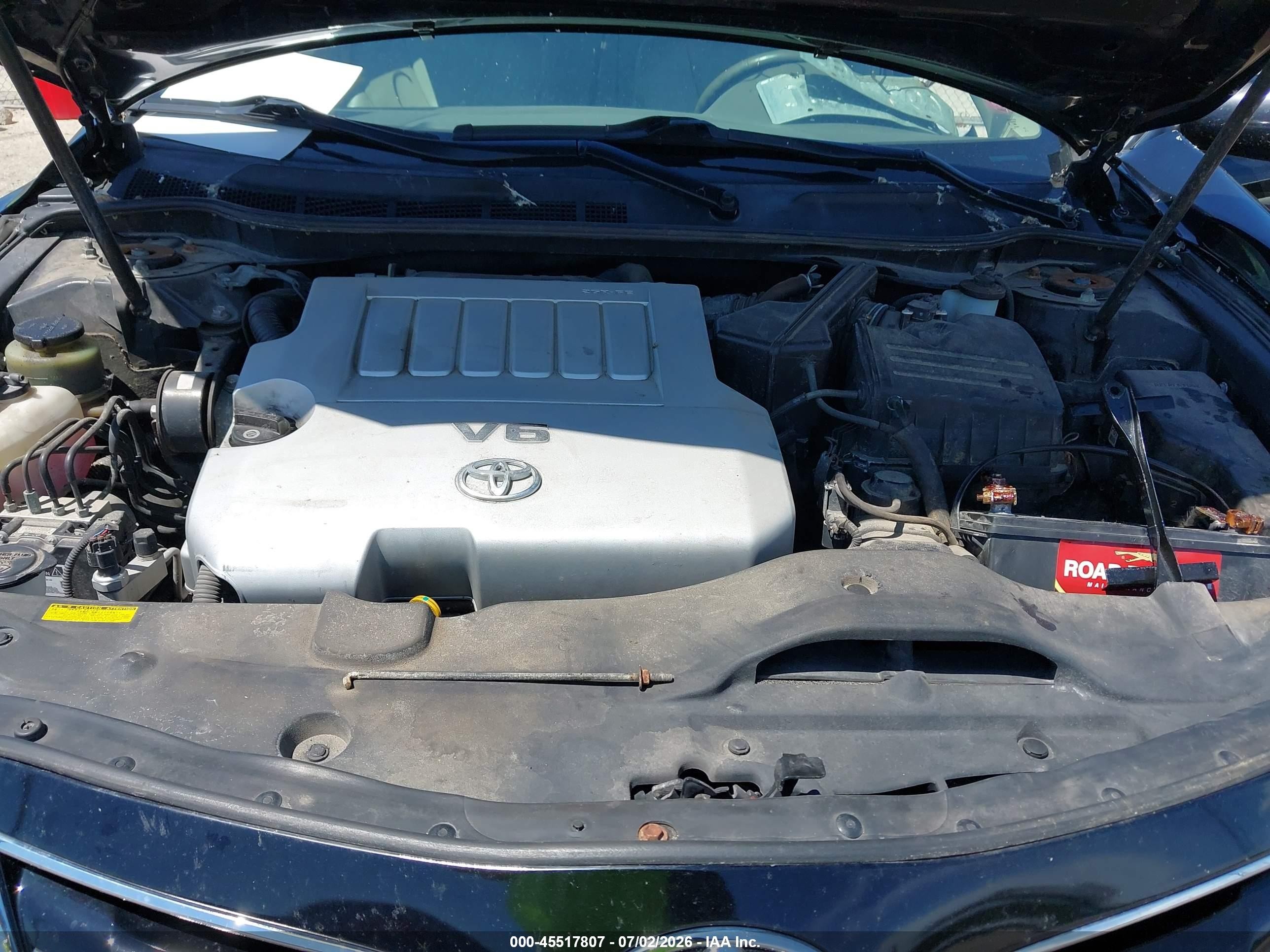 2011 Toyota Camry Xle V6 Black vin: 4T1BK3EK6BU119788