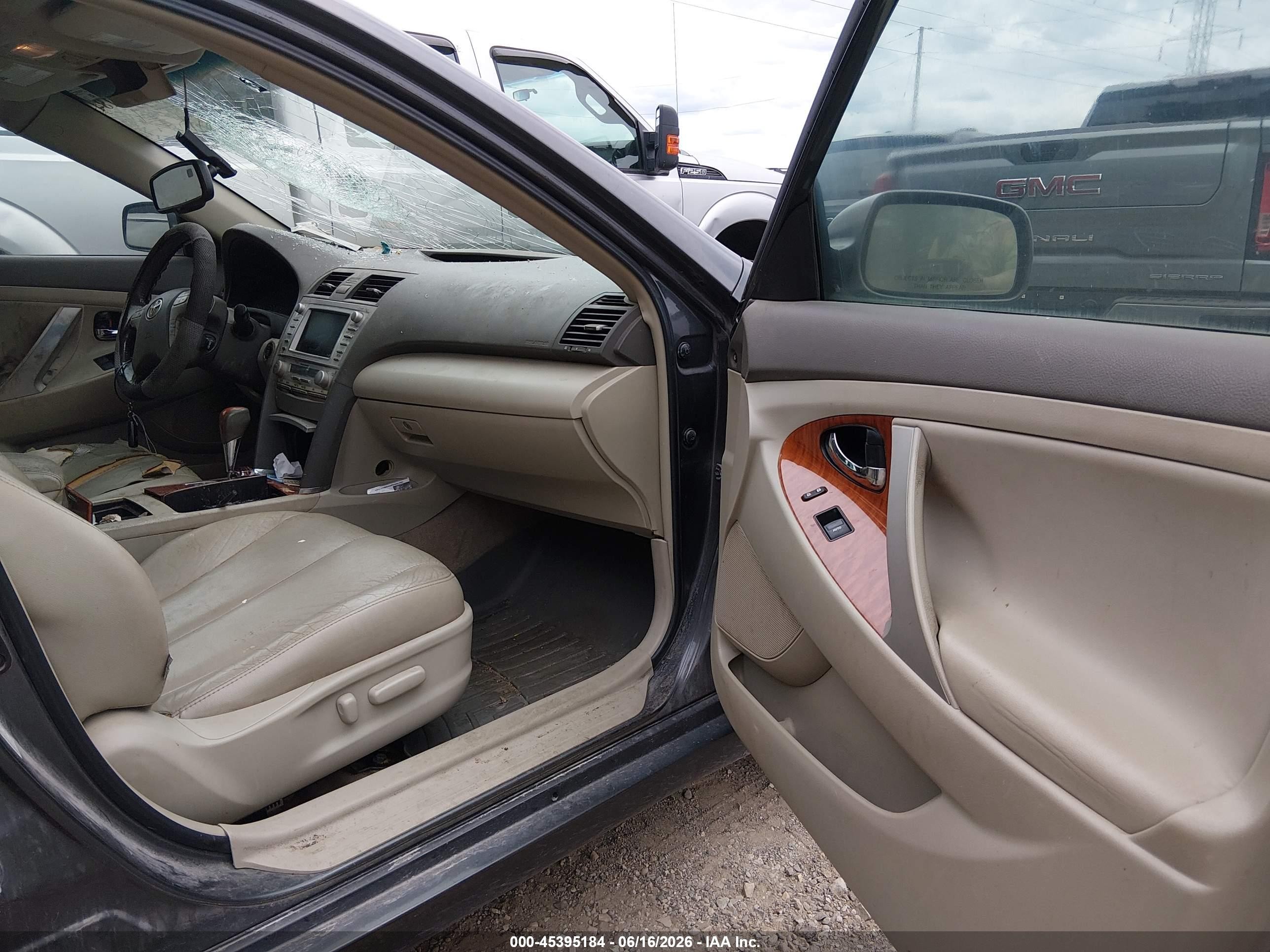 2011 Toyota Camry Xle V6 Gray vin: 4T1BK3EK6BU124683