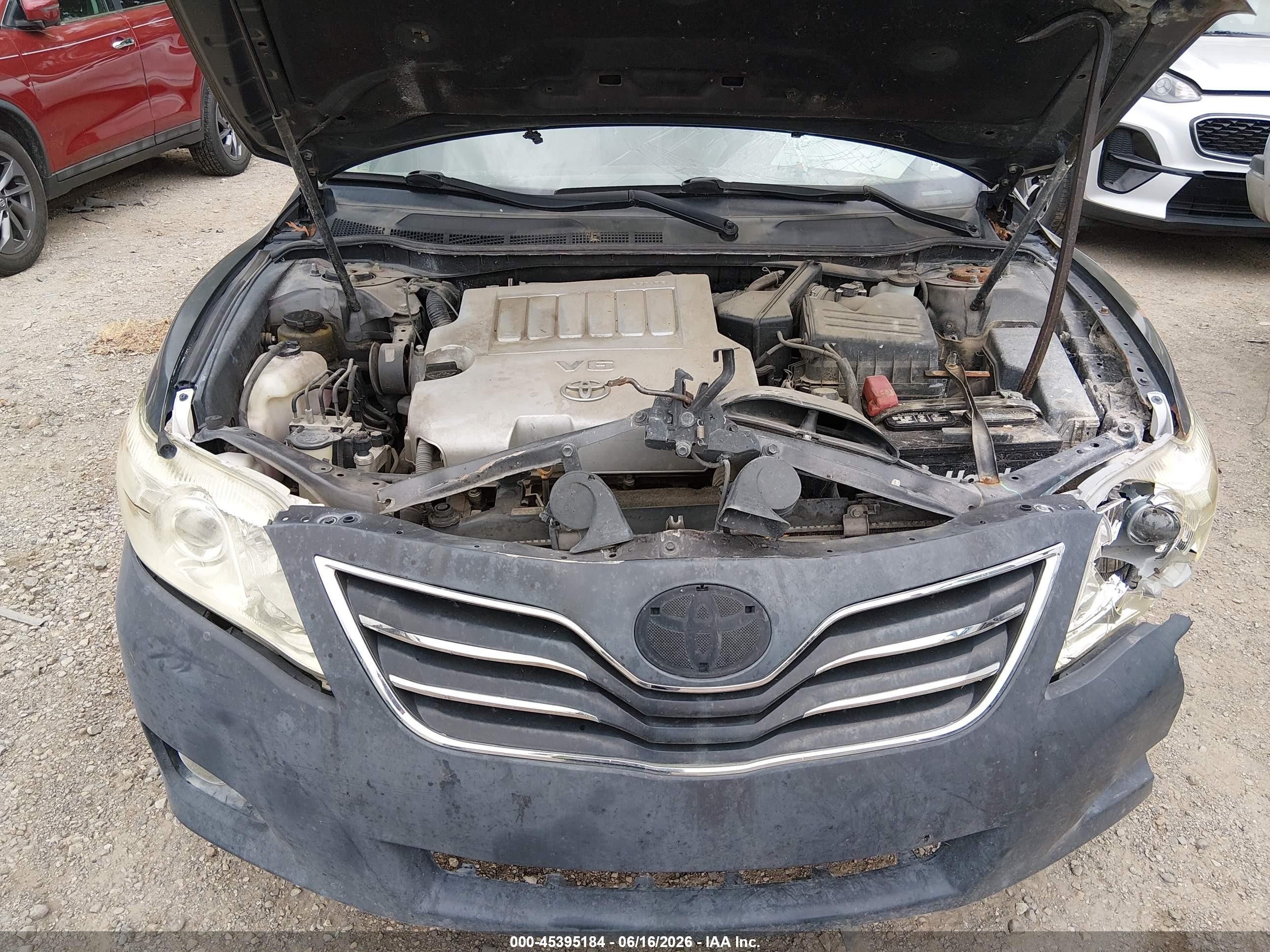 2011 Toyota Camry Xle V6 Gray vin: 4T1BK3EK6BU124683