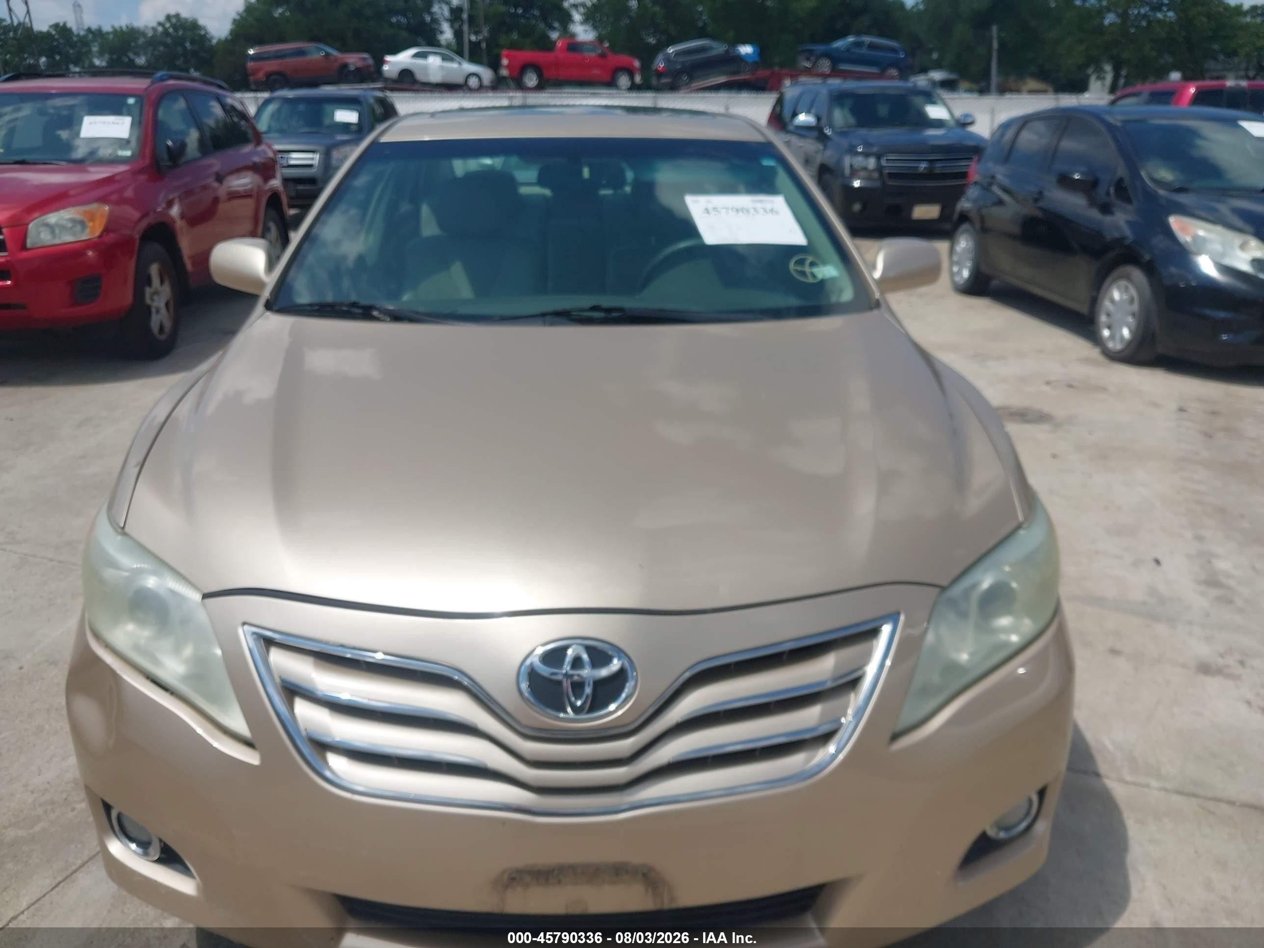 2011 Toyota Camry Xle V6 Tan vin: 4T1BK3EK6BU127843