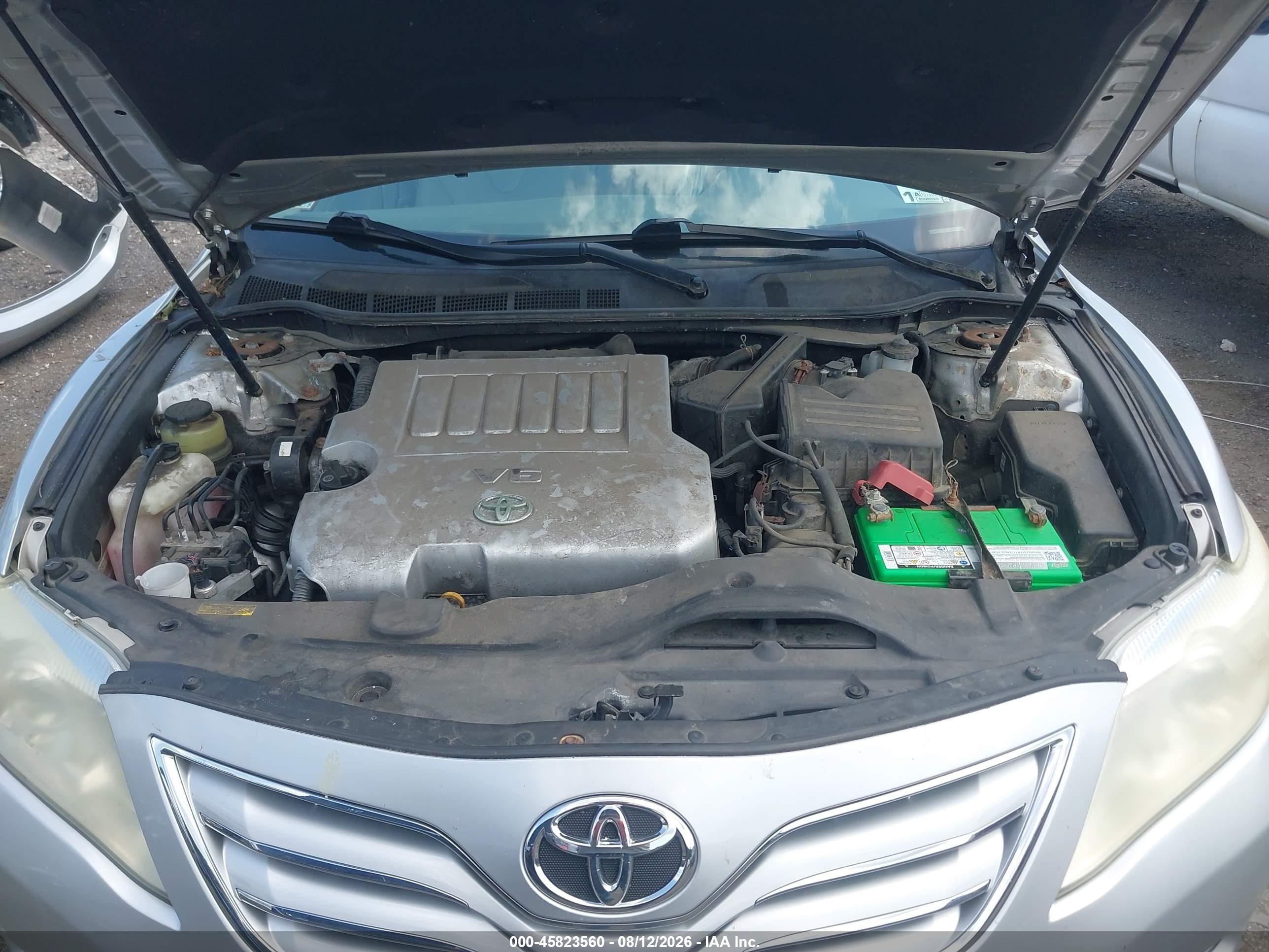2011 Toyota Camry Xle V6 Серебряный vin: 4T1BK3EK6BU131648