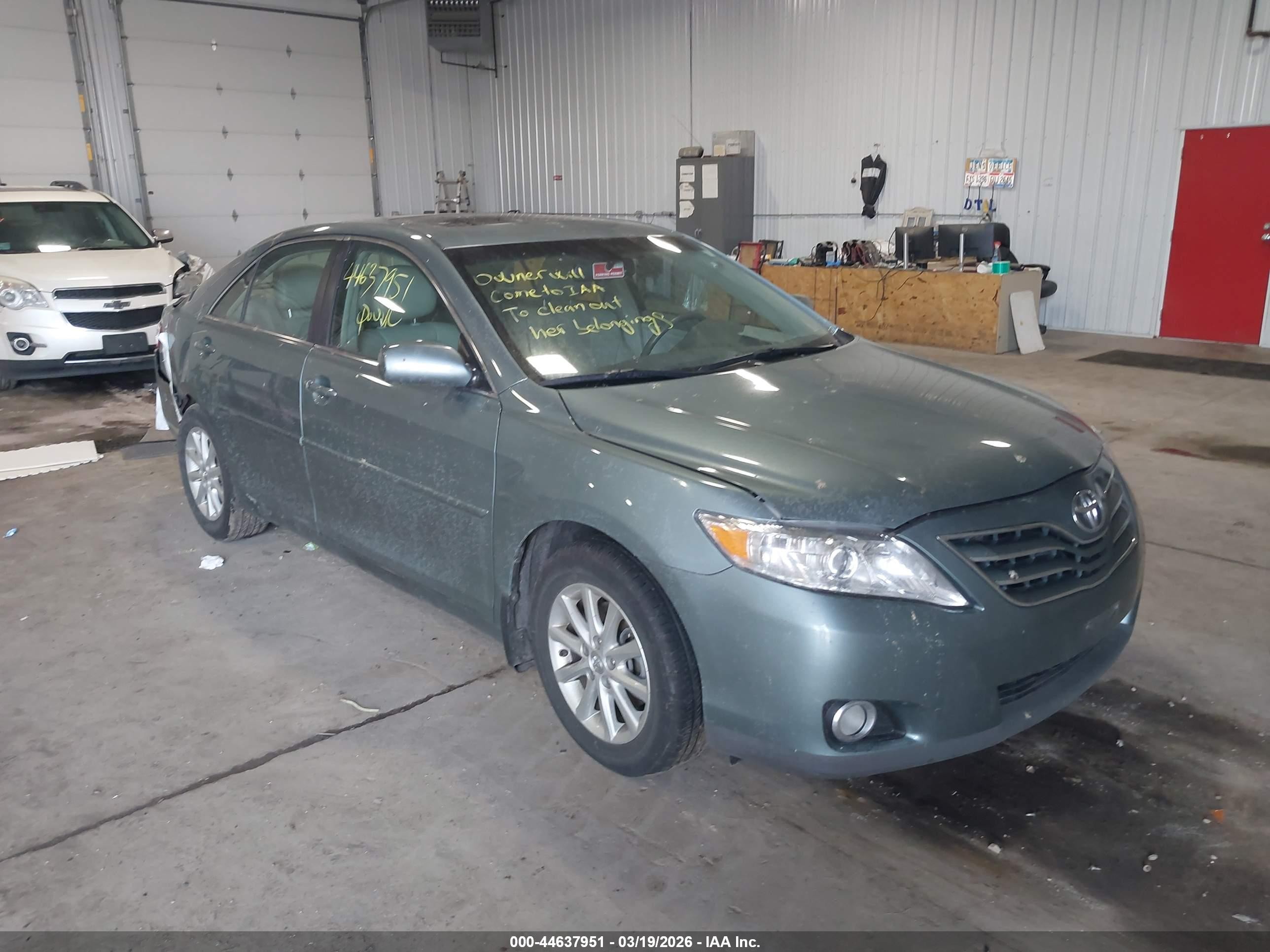 2011 Toyota Camry Xle V6 Синий vin: 4T1BK3EK6BU620857