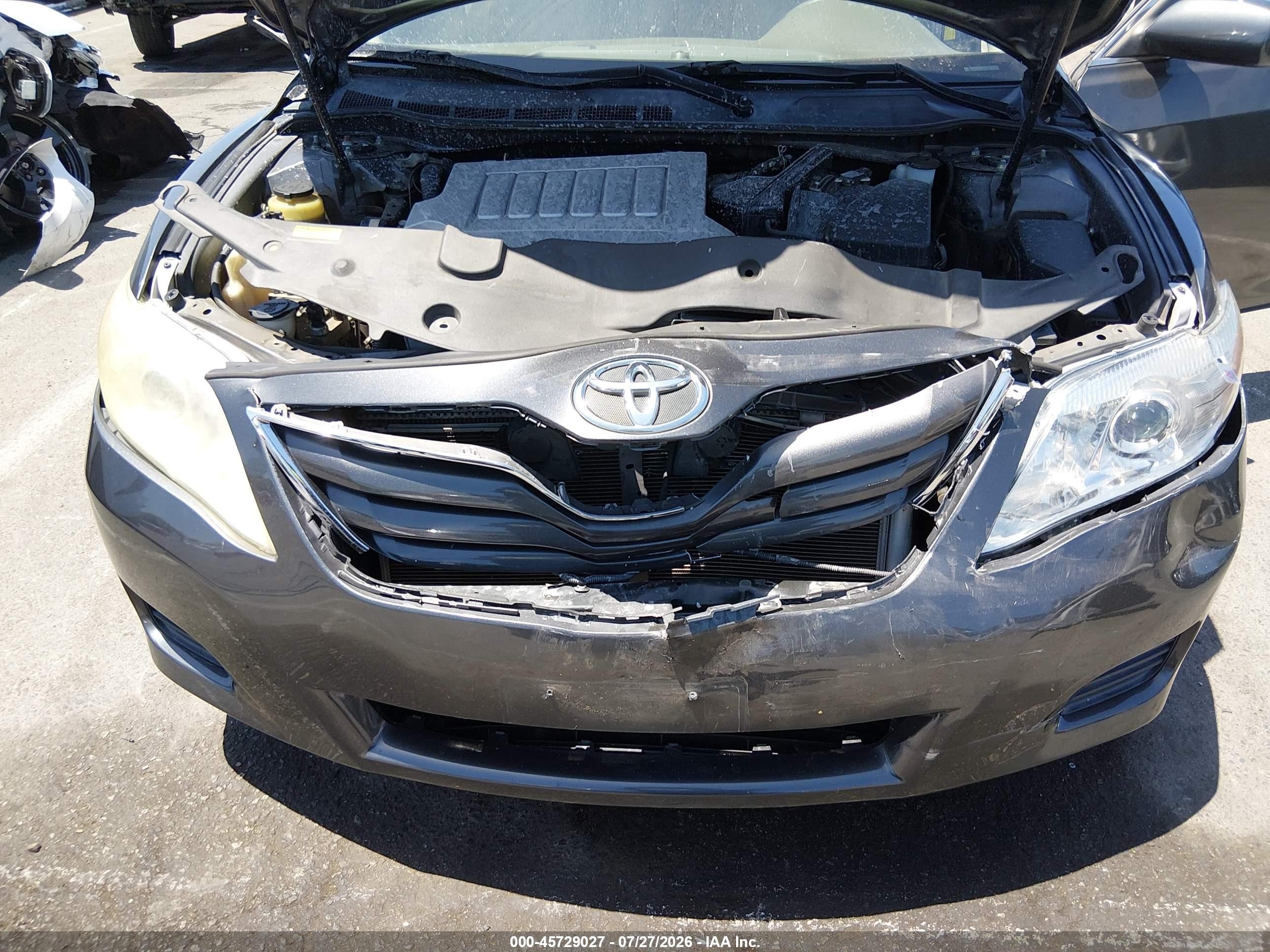 2011 Toyota Camry Le V6 Gray vin: 4T1BK3EK6BU622057