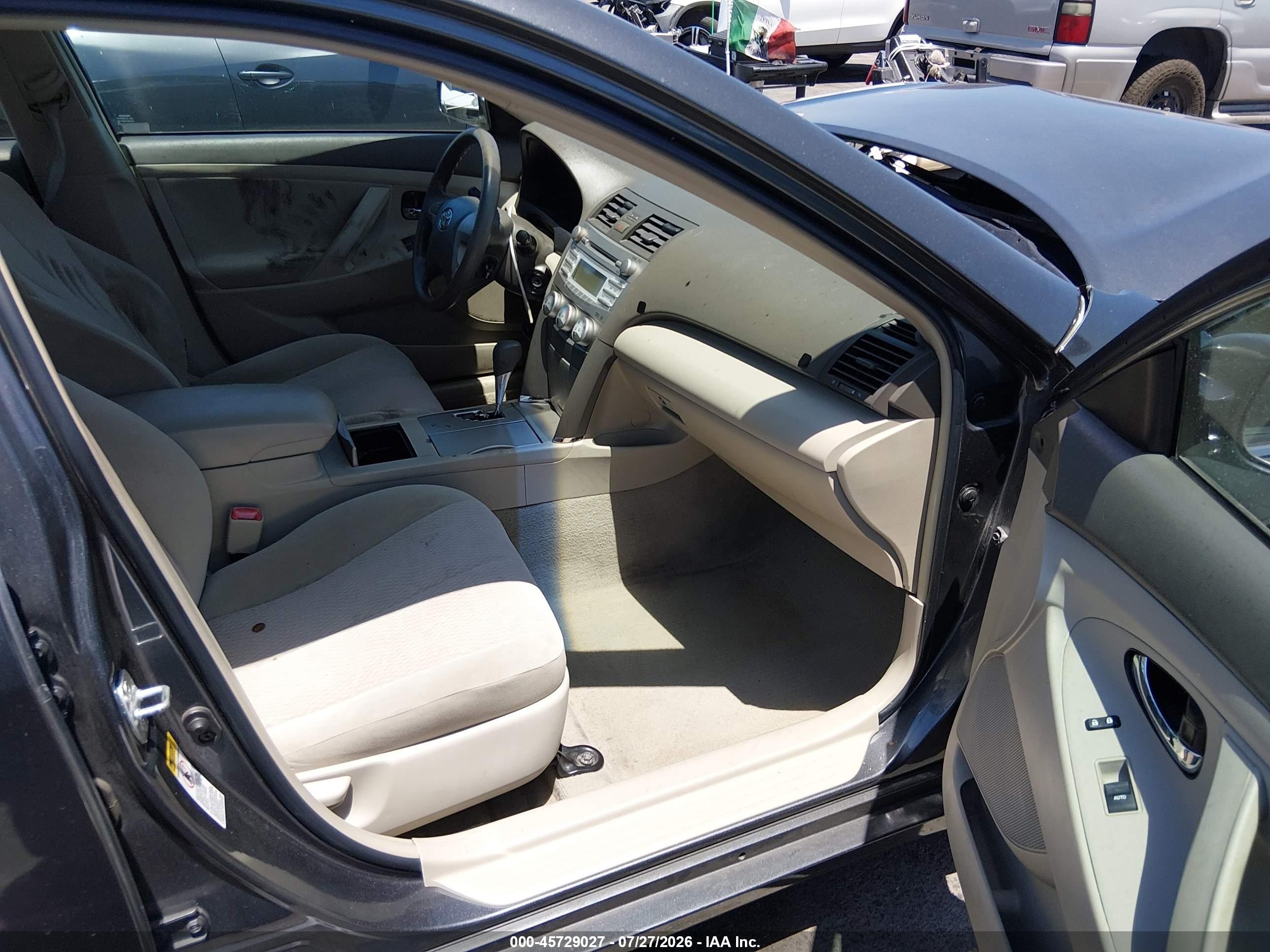 2011 Toyota Camry Le V6 Gray vin: 4T1BK3EK6BU622057