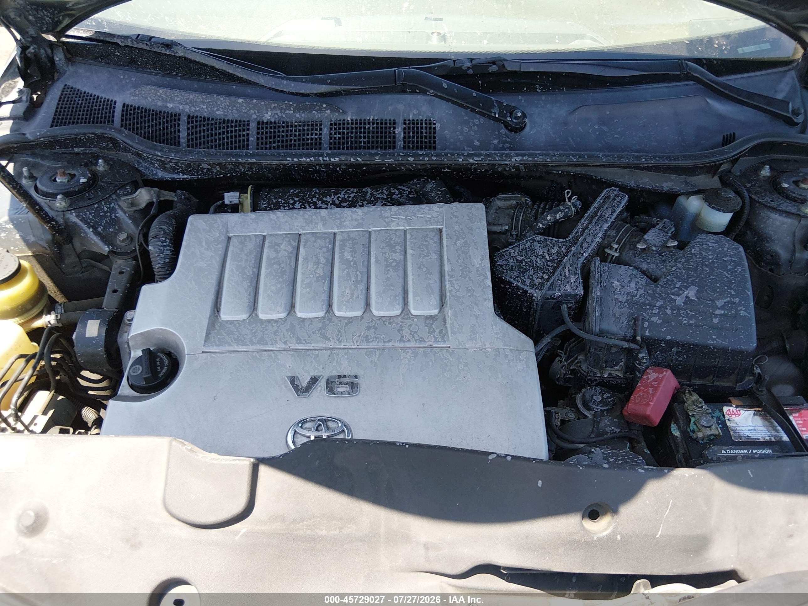 2011 Toyota Camry Le V6 Gray vin: 4T1BK3EK6BU622057
