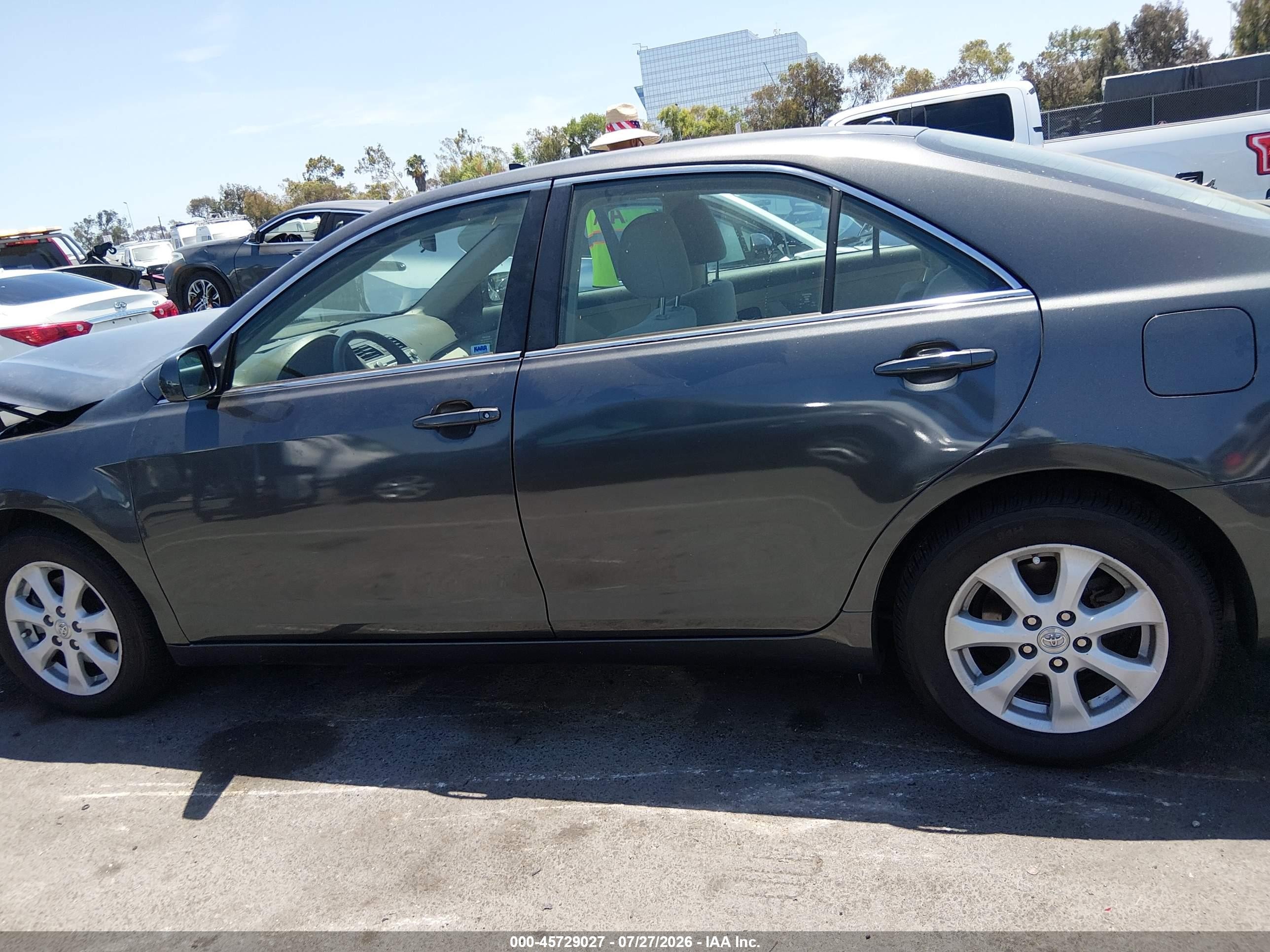 2011 Toyota Camry Le V6 Gray vin: 4T1BK3EK6BU622057