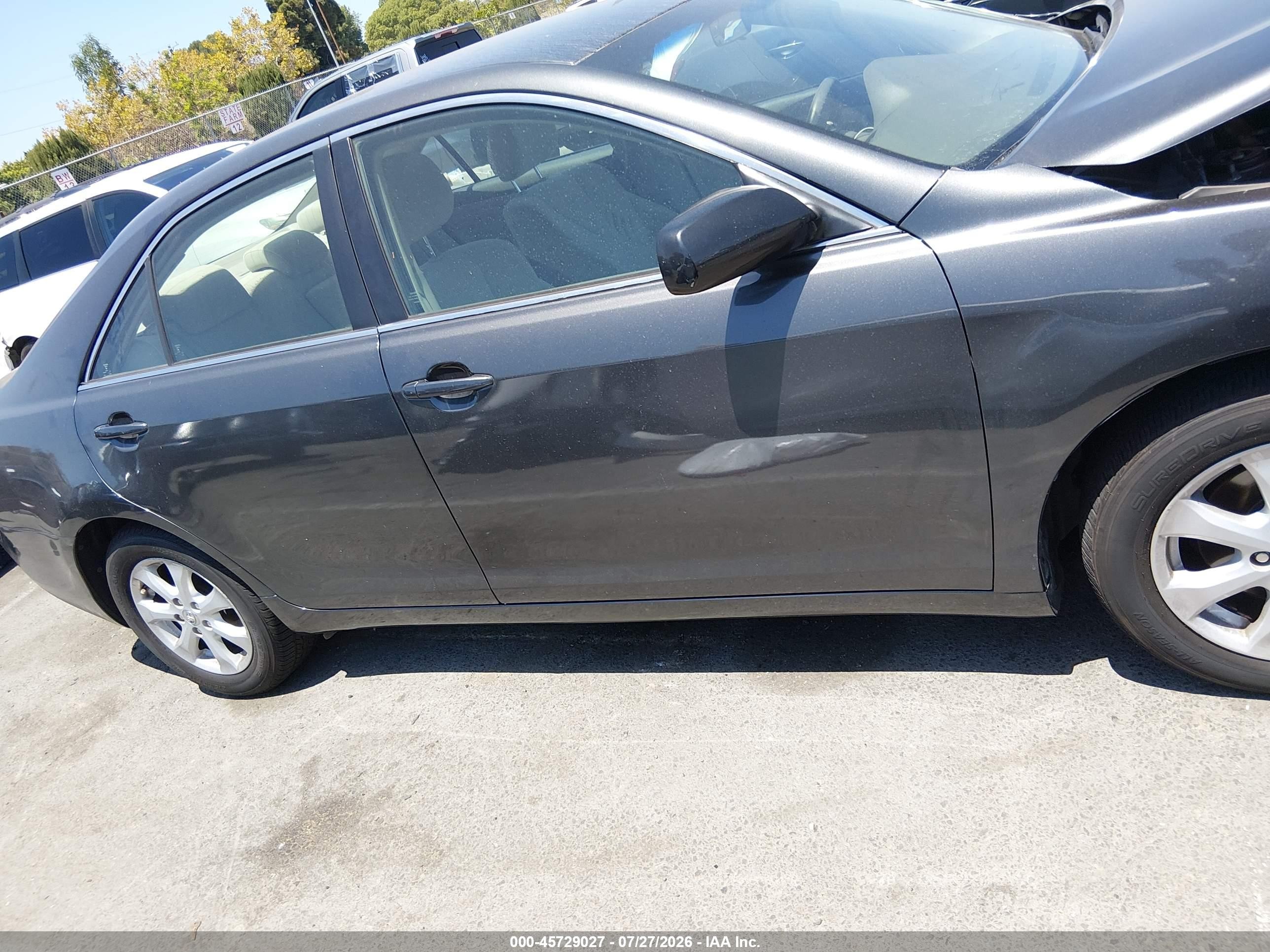 2011 Toyota Camry Le V6 Gray vin: 4T1BK3EK6BU622057