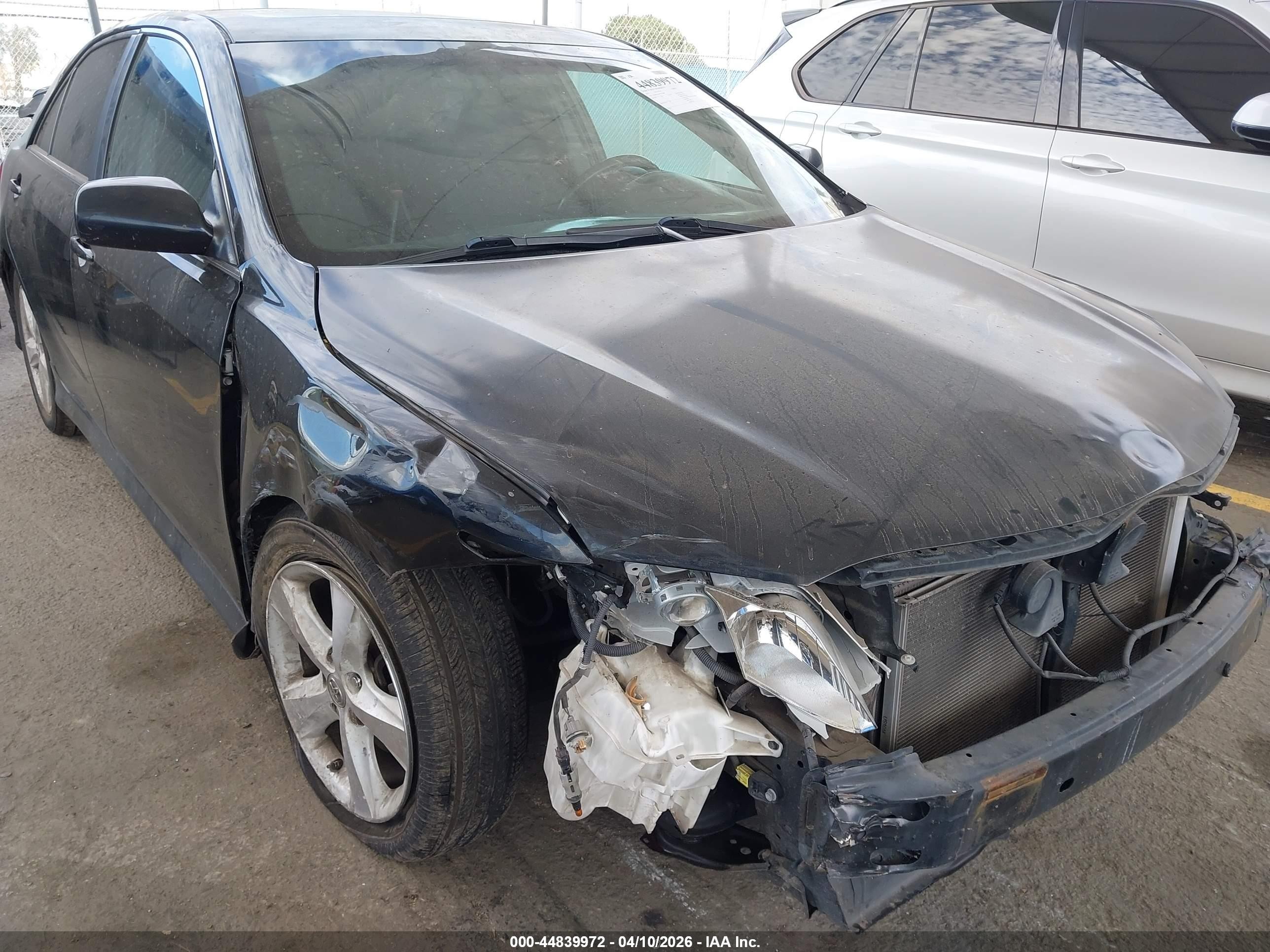 2011 Toyota Camry Se V6 Black vin: 4T1BK3EK6BU623886