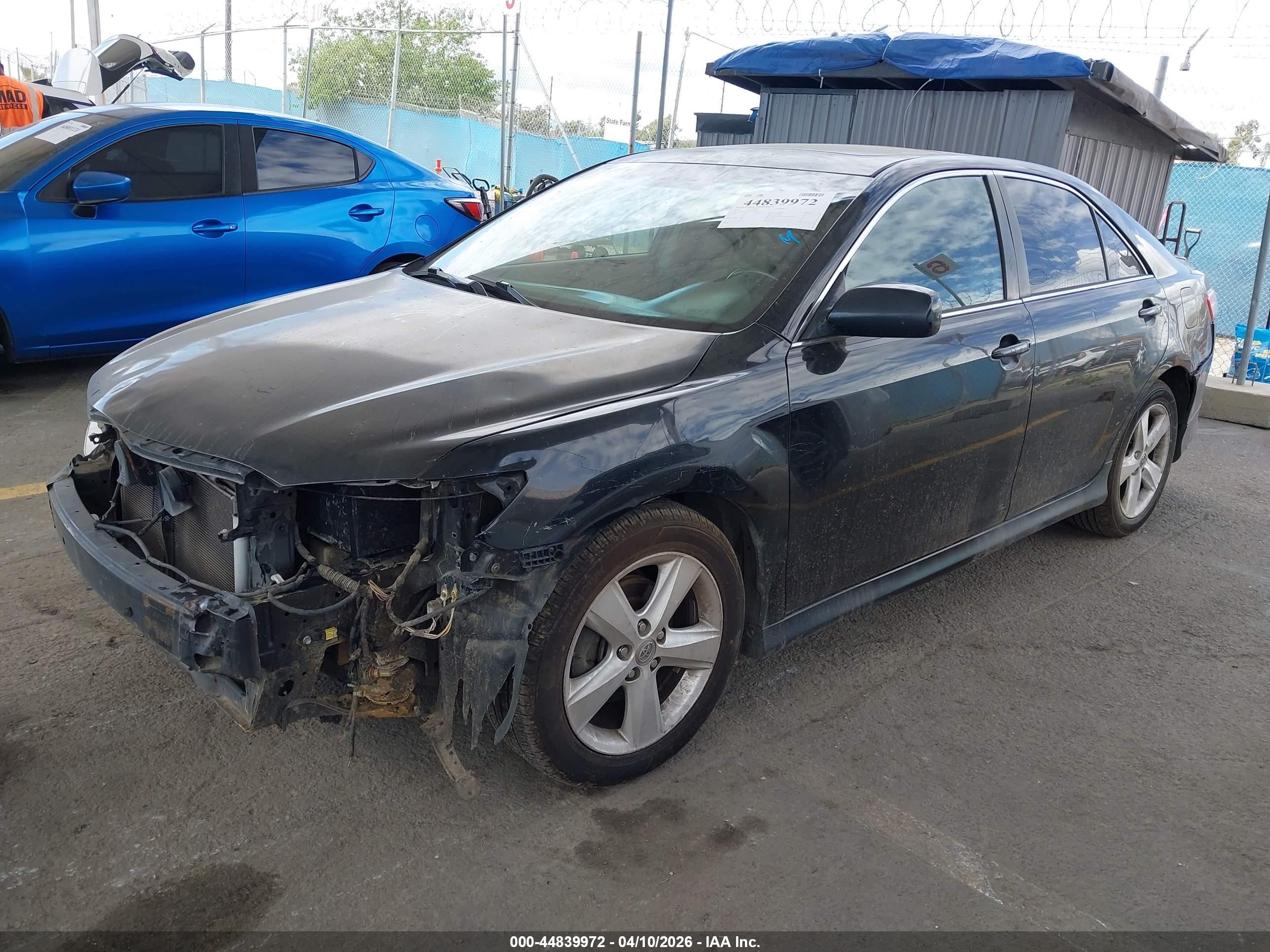 2011 Toyota Camry Se V6 Black vin: 4T1BK3EK6BU623886