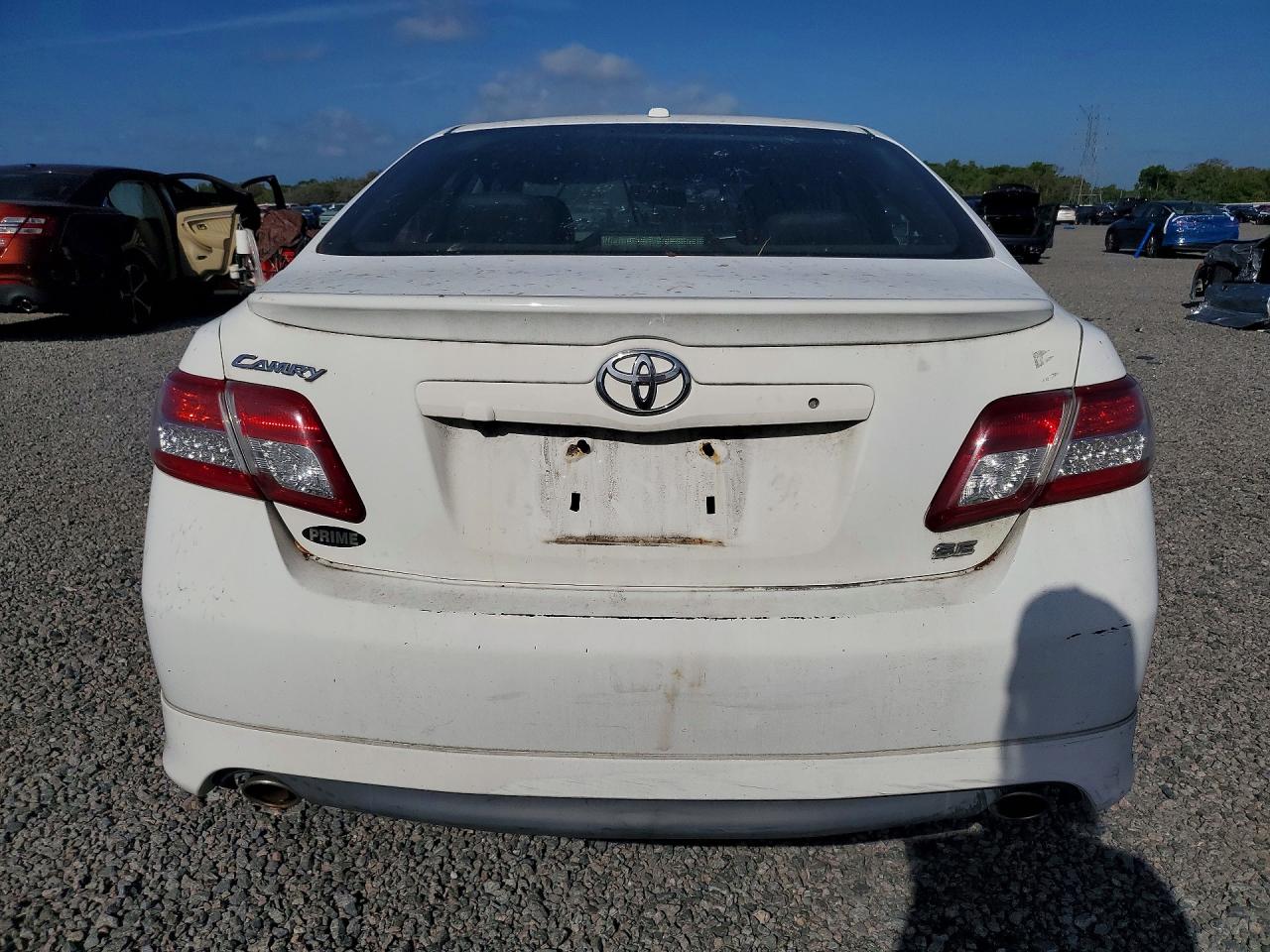 2011 Toyota Camry Se V6 White vin: 4T1BK3EK6BU624486