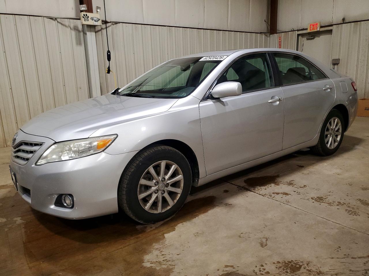 2010 Toyota Camry Xle V6 Silver vin: 4T1BK3EK7AU101797