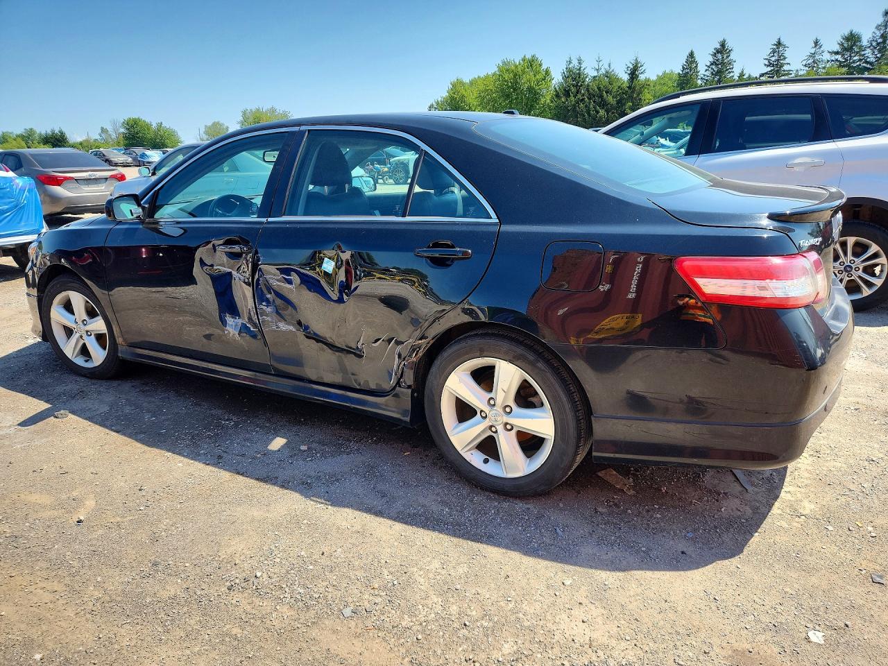 2010 Toyota Camry Se Black vin: 4T1BK3EK7AU112816