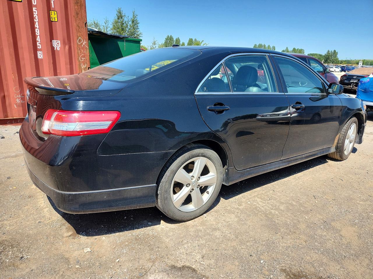 2010 Toyota Camry Se Black vin: 4T1BK3EK7AU112816
