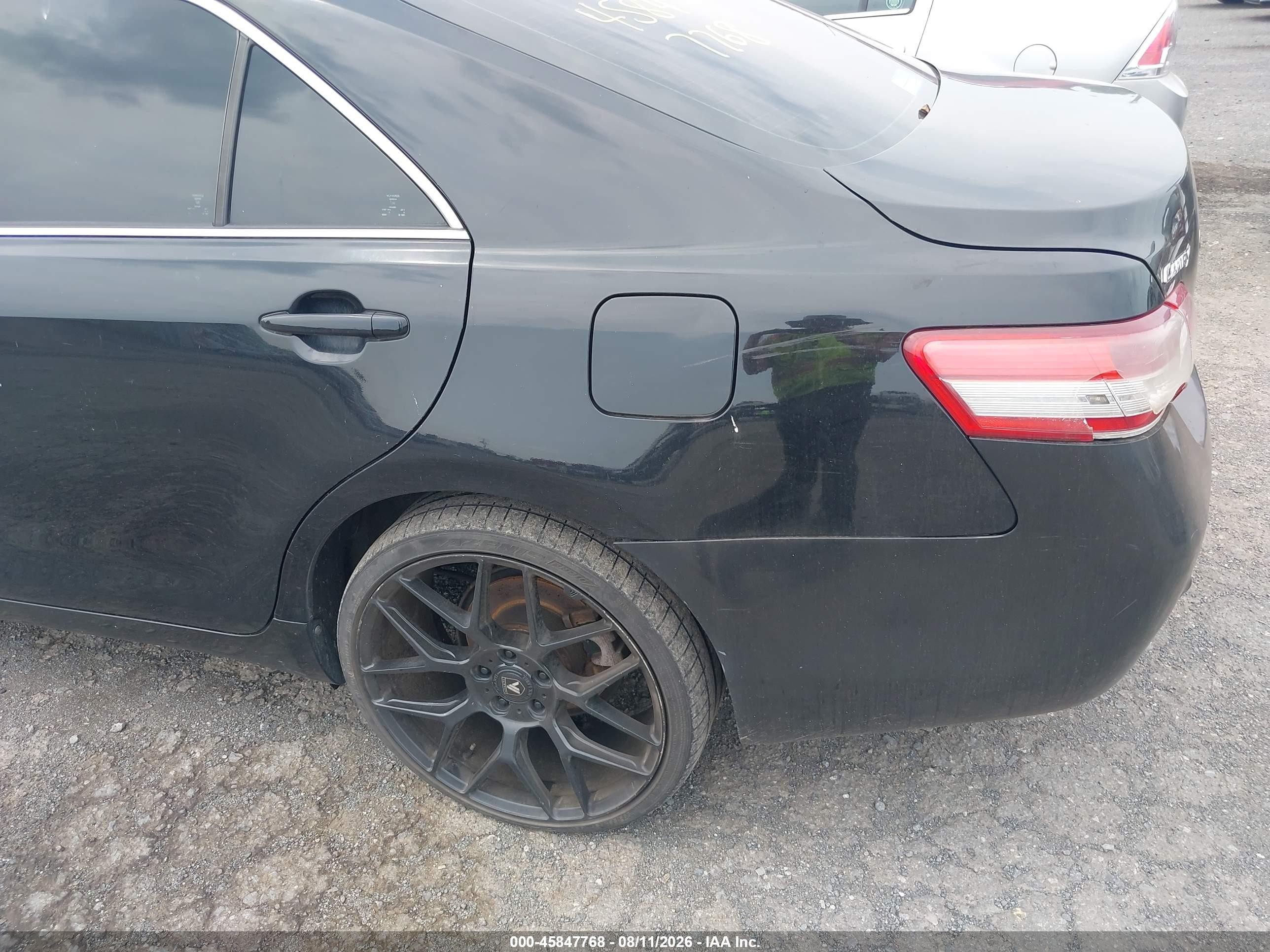 2010 Toyota Camry Xle V6 Black vin: 4T1BK3EK7AU598639