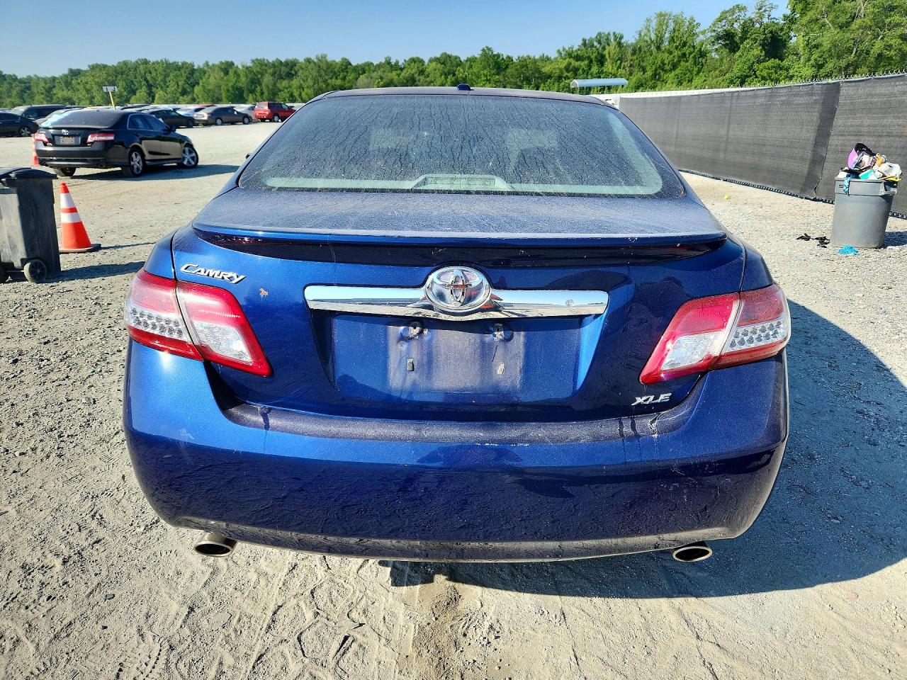 2010 Toyota Camry Xle V6 Blue vin: 4T1BK3EK7AU607307