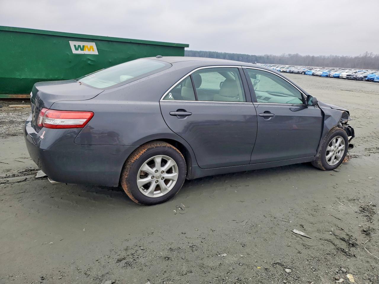 2011 Toyota Camry Se Gray vin: 4T1BK3EK7BU124658
