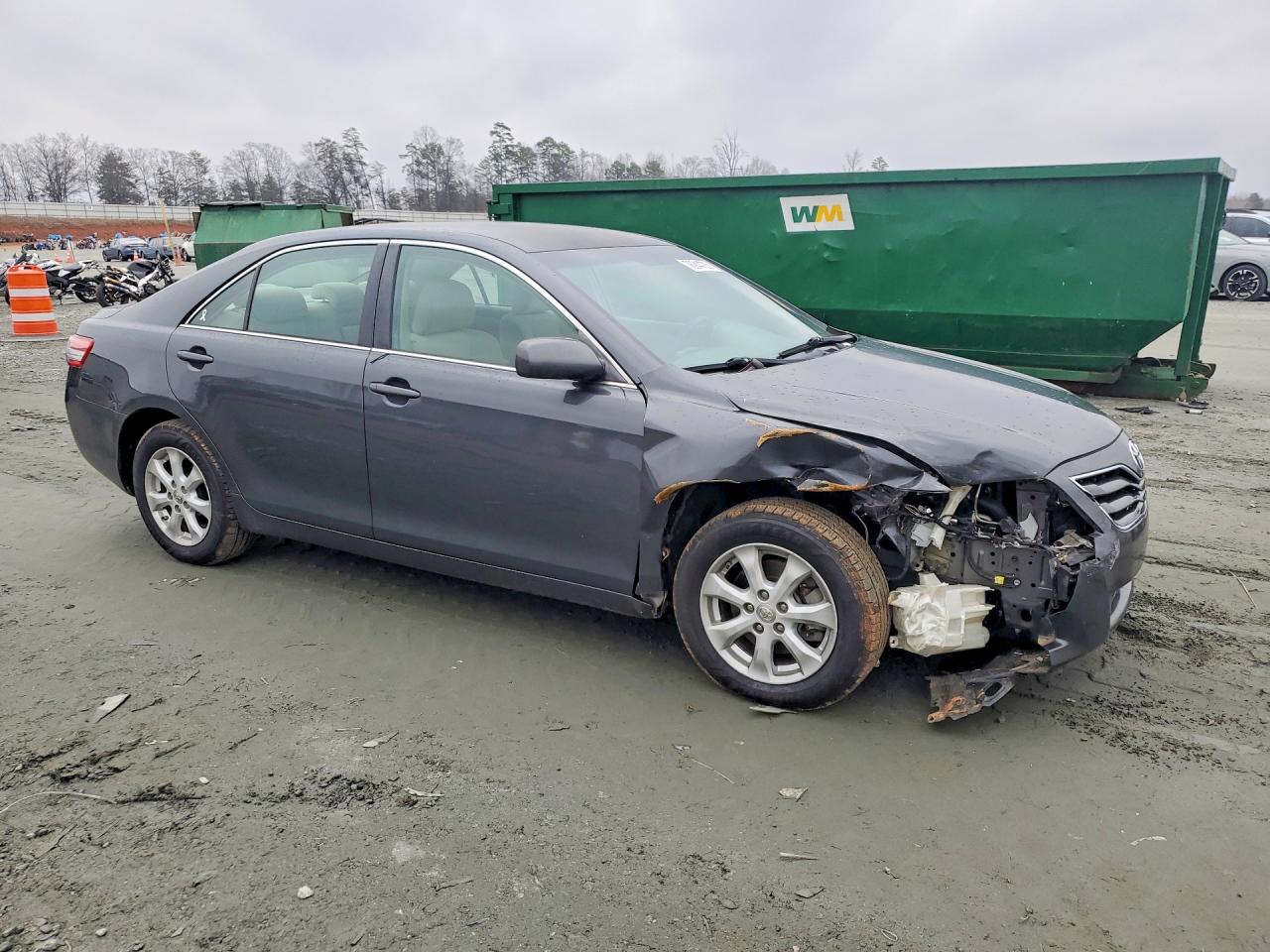 2011 Toyota Camry Se Gray vin: 4T1BK3EK7BU124658