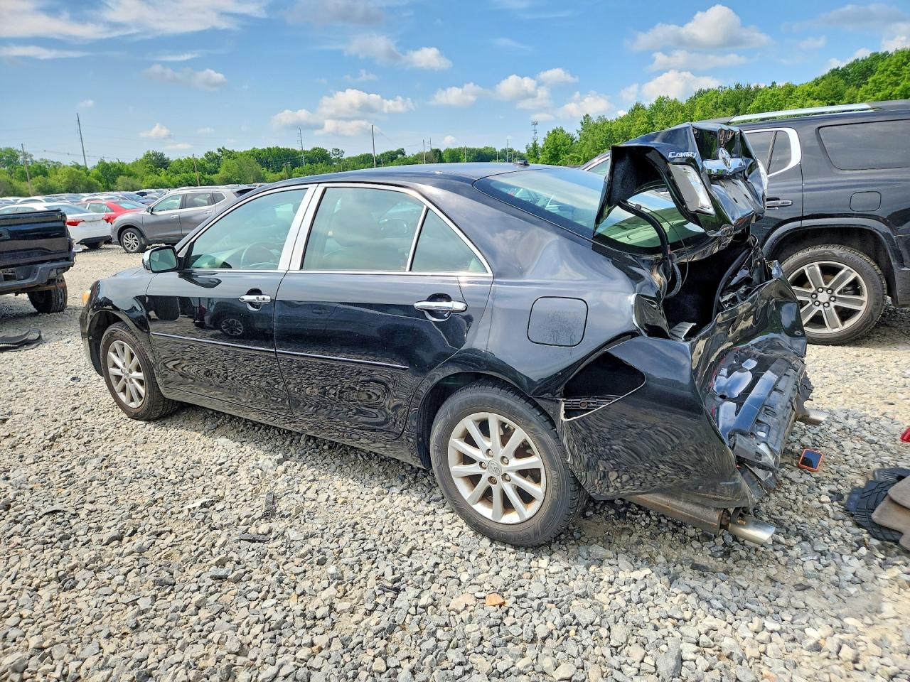 2011 Toyota Camry Xle V6 Black vin: 4T1BK3EK7BU126149