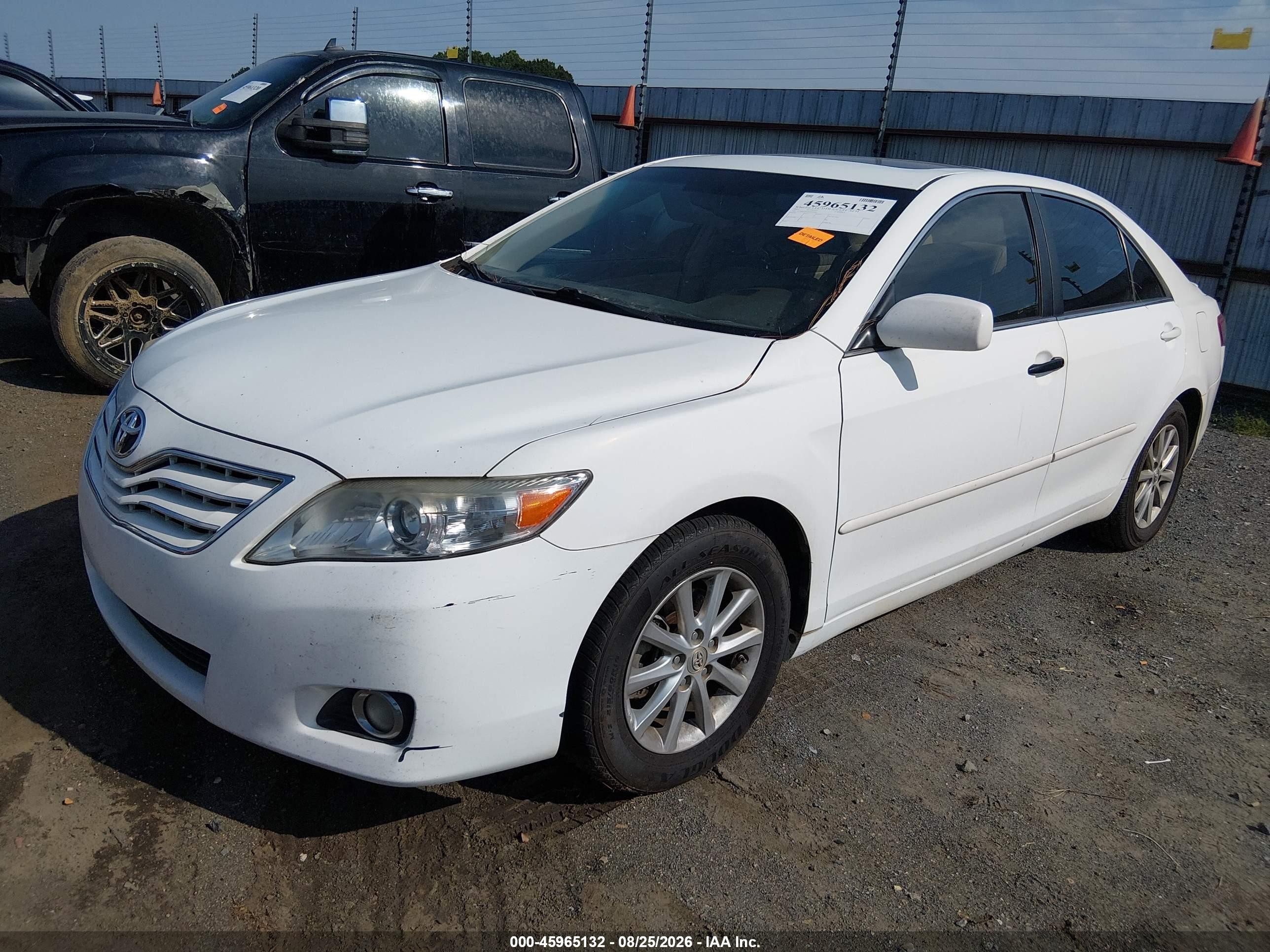 2011 Toyota Camry Xle V6 Белый vin: 4T1BK3EK7BU610564