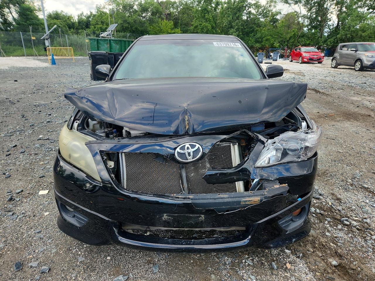 2011 Toyota Camry Se V6 Black vin: 4T1BK3EK7BU631141
