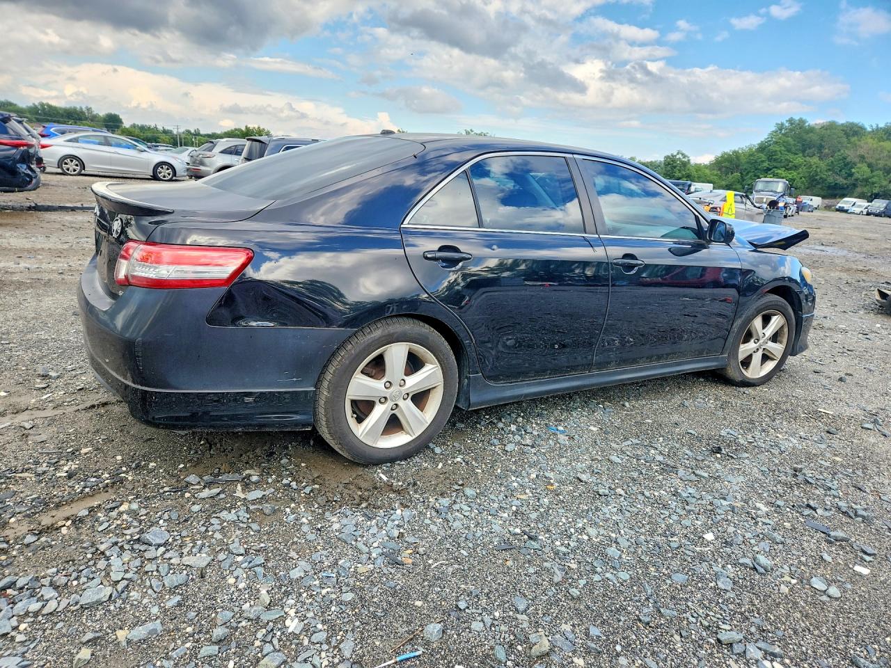 2011 Toyota Camry Se V6 Black vin: 4T1BK3EK7BU631141