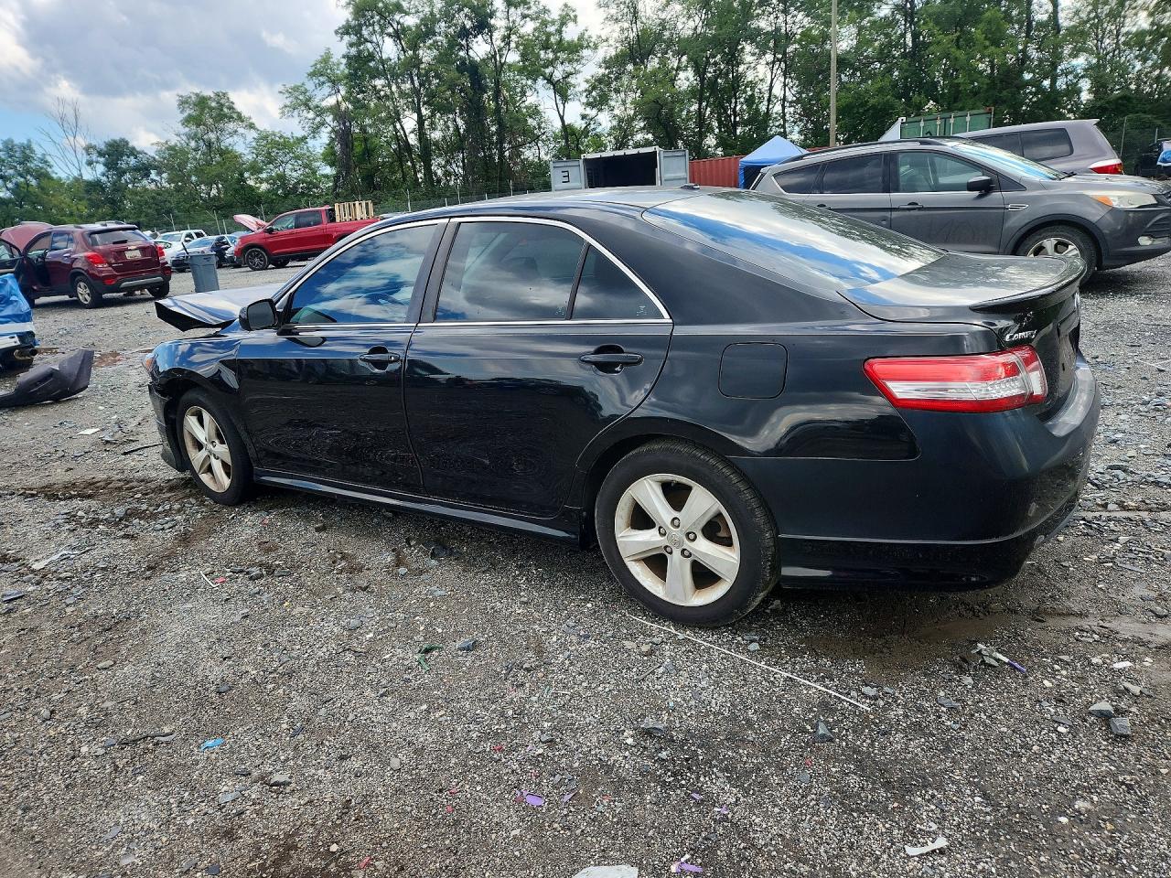 2011 Toyota Camry Se V6 Black vin: 4T1BK3EK7BU631141