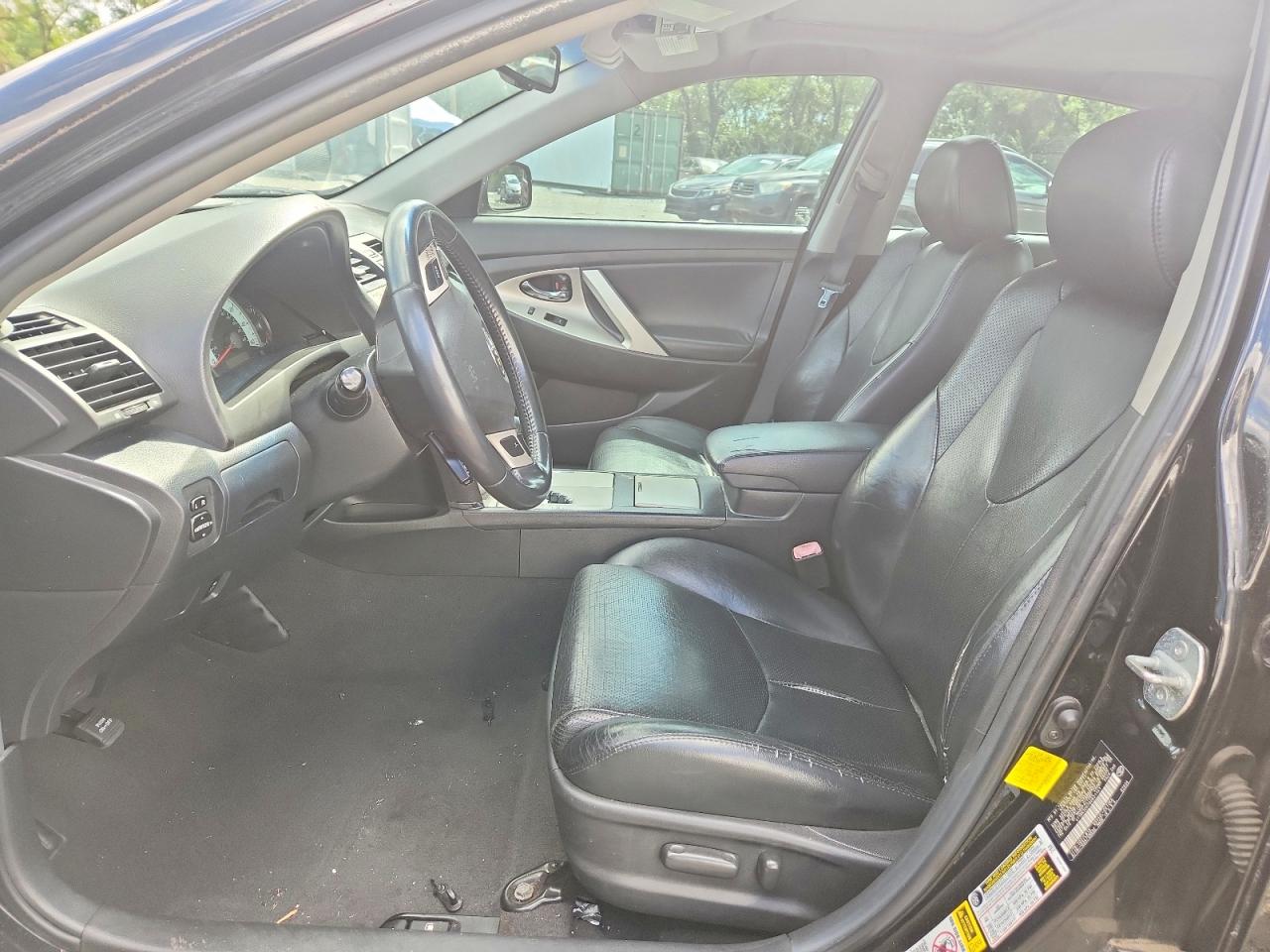 2011 Toyota Camry Se V6 Black vin: 4T1BK3EK7BU631141
