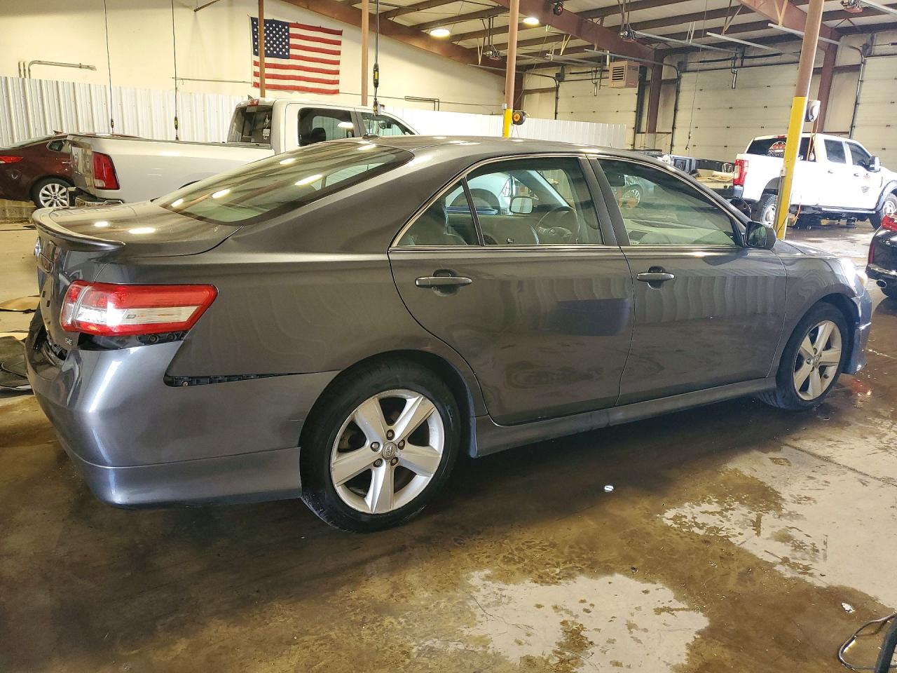 2011 Toyota Camry Se V6 Gray vin: 4T1BK3EK7BU631253