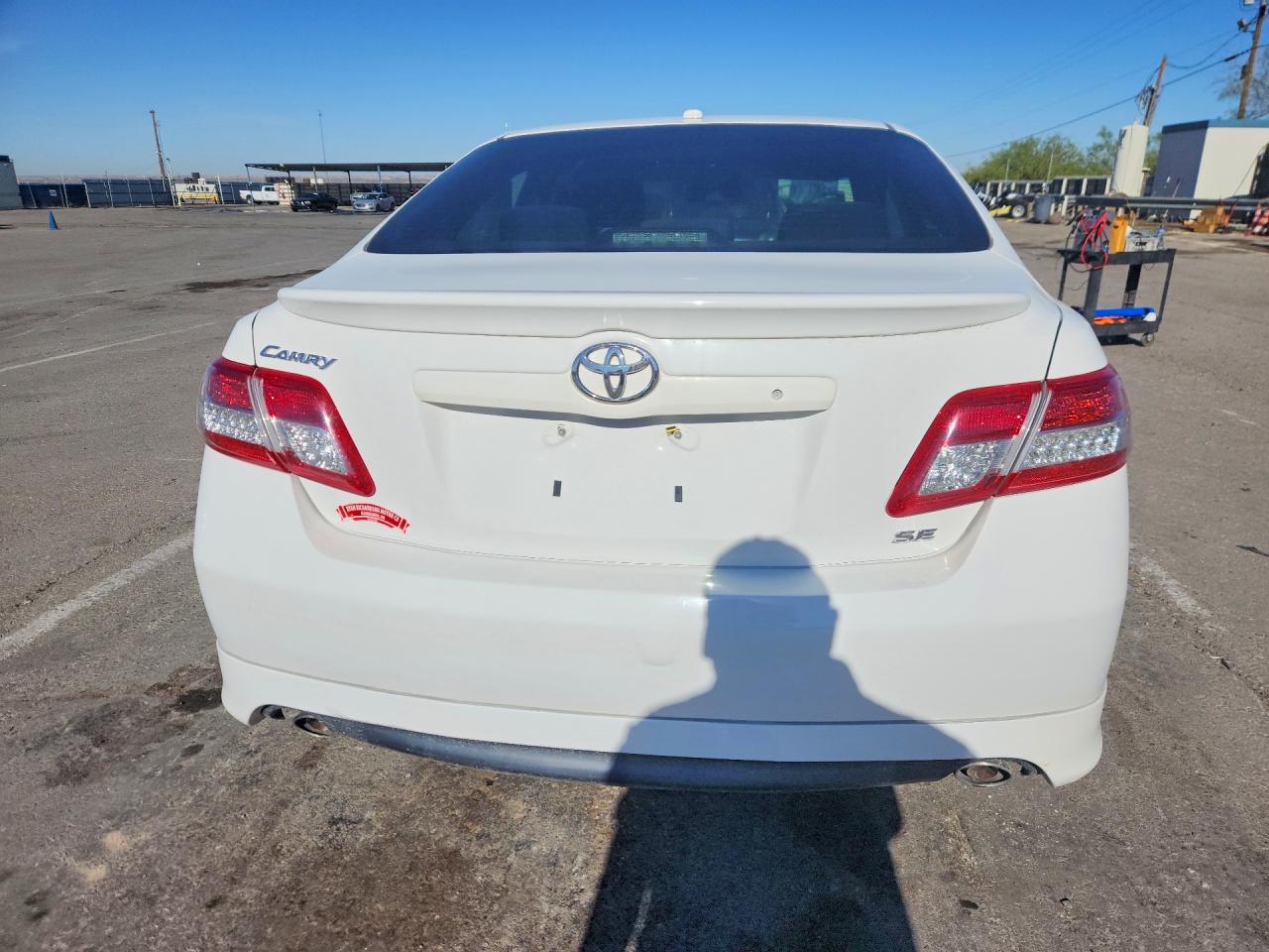 2011 Toyota Camry Se V6 Белый vin: 4T1BK3EK7BU631639
