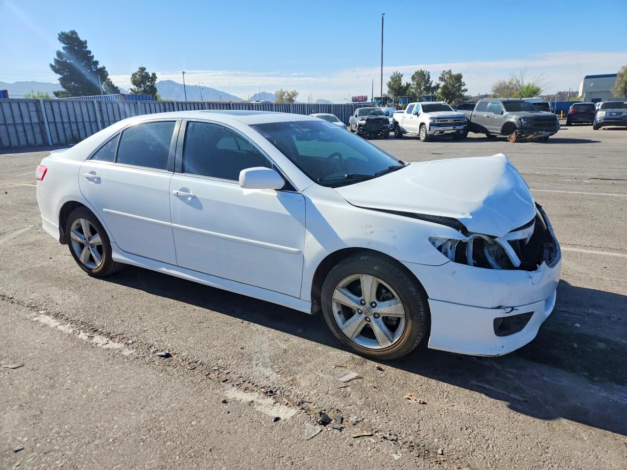 2011 Toyota Camry Se V6 Белый vin: 4T1BK3EK7BU631639