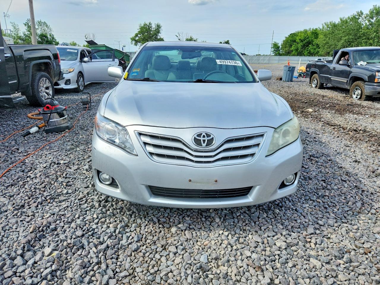 2010 Toyota Camry Xle V6 Silver vin: 4T1BK3EK8AU598570