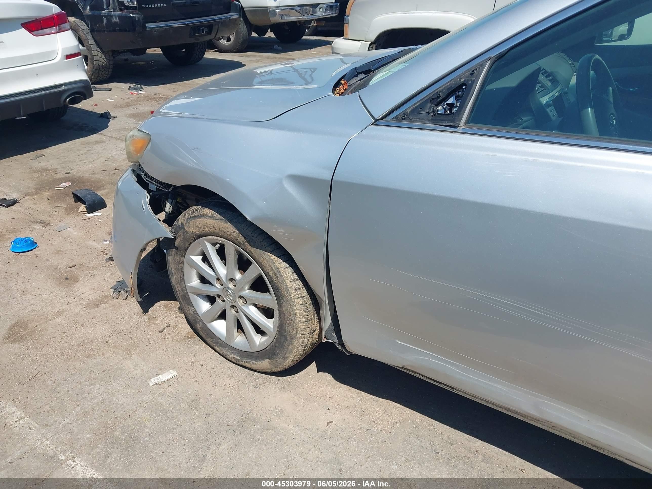 2011 Toyota Camry Xle V6 Silver vin: 4T1BK3EK8BU123065