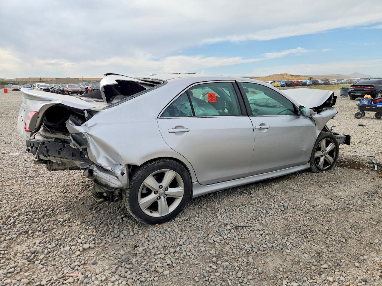 2011 Toyota Camry Se V6 Silver vin: 4T1BK3EK8BU621282