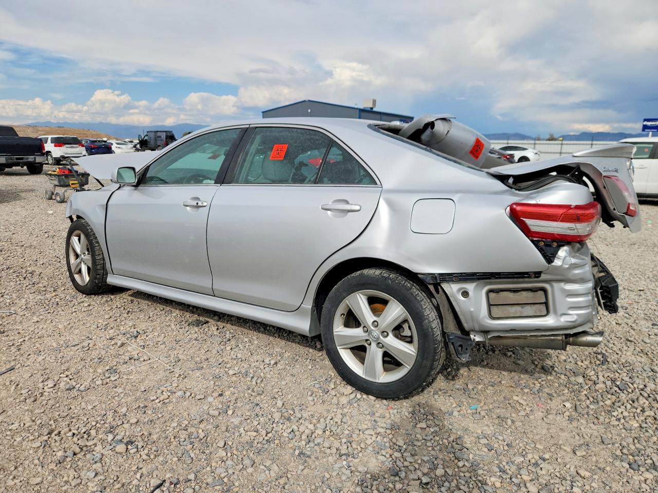 2011 Toyota Camry Se V6 Silver vin: 4T1BK3EK8BU621282