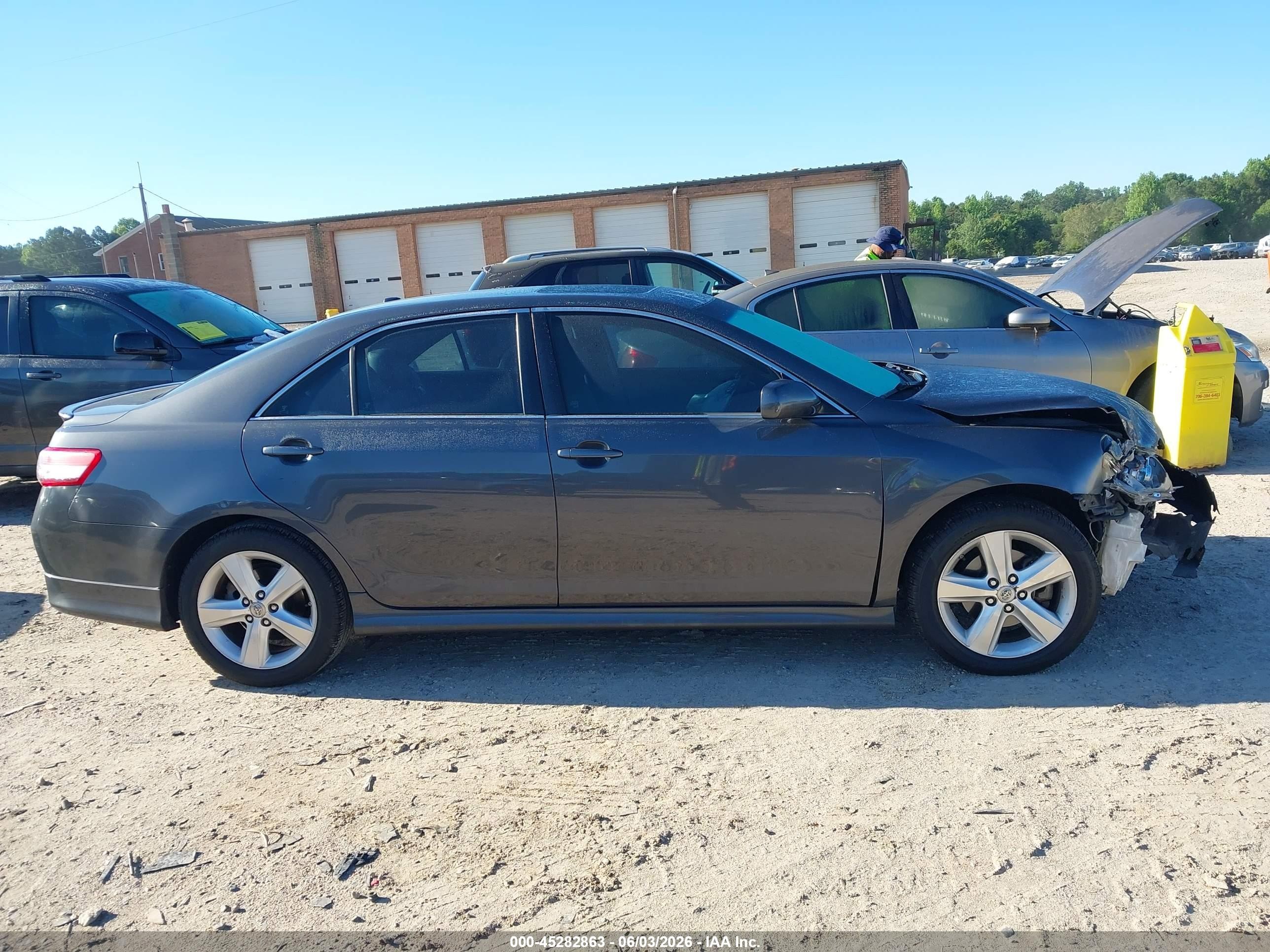 2011 Toyota Camry Se V6 Gray vin: 4T1BK3EK8BU621797
