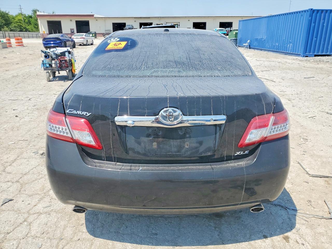 2011 Toyota Camry Xle V6 Black vin: 4T1BK3EK8BU627423