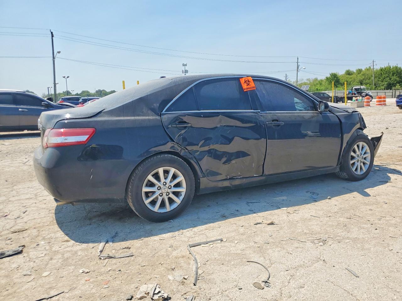 2011 Toyota Camry Xle V6 Black vin: 4T1BK3EK8BU627423