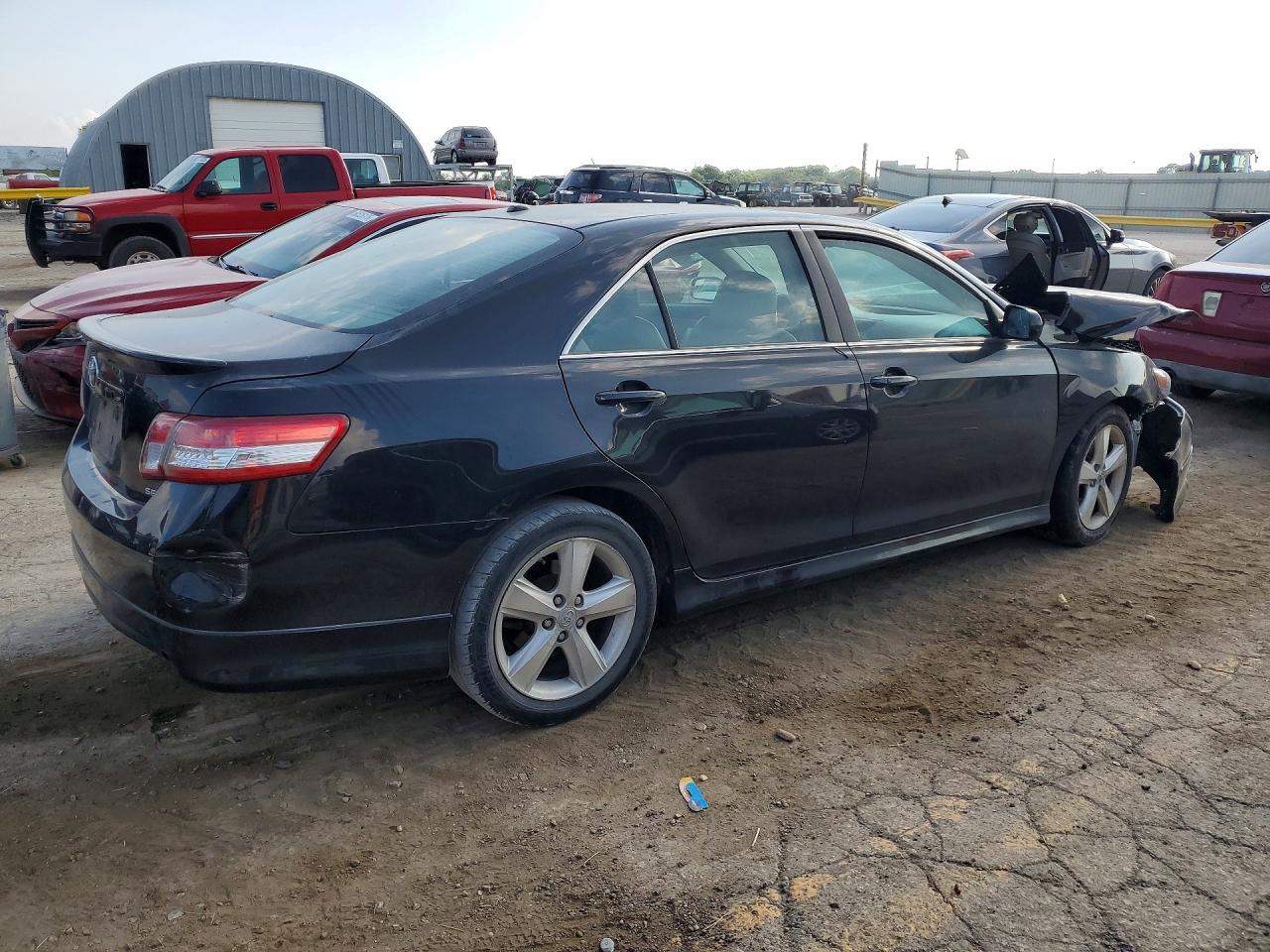 2011 Toyota Camry Se V6 Black vin: 4T1BK3EK8BU628149