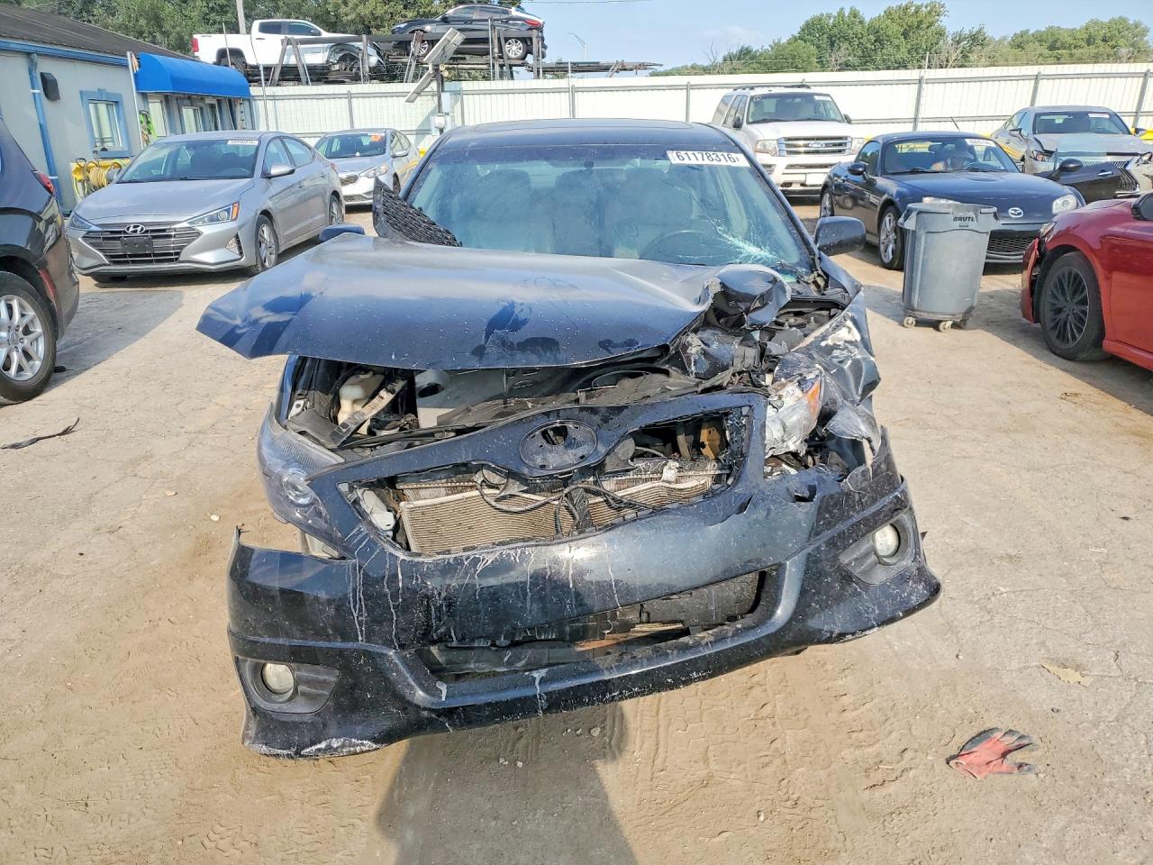 2011 Toyota Camry Se V6 Black vin: 4T1BK3EK8BU628149