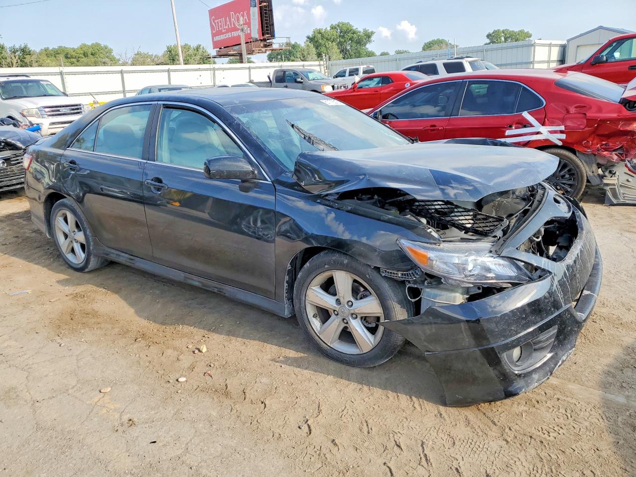 2011 Toyota Camry Se V6 Black vin: 4T1BK3EK8BU628149