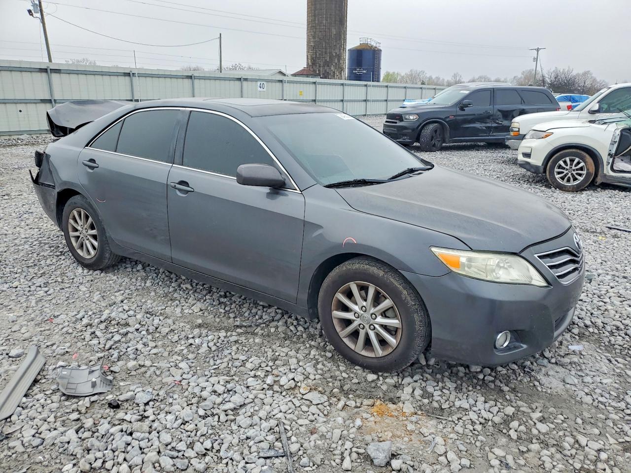 2010 Toyota Camry Gray vin: 4T1BK3EK9AU602304