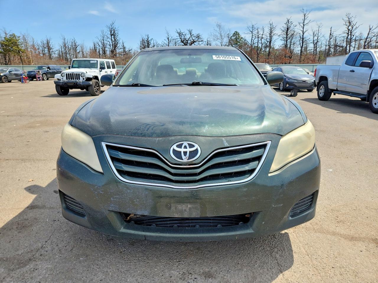 2010 Toyota Camry Le V6 Зеленый vin: 4T1BK3EK9AU607714