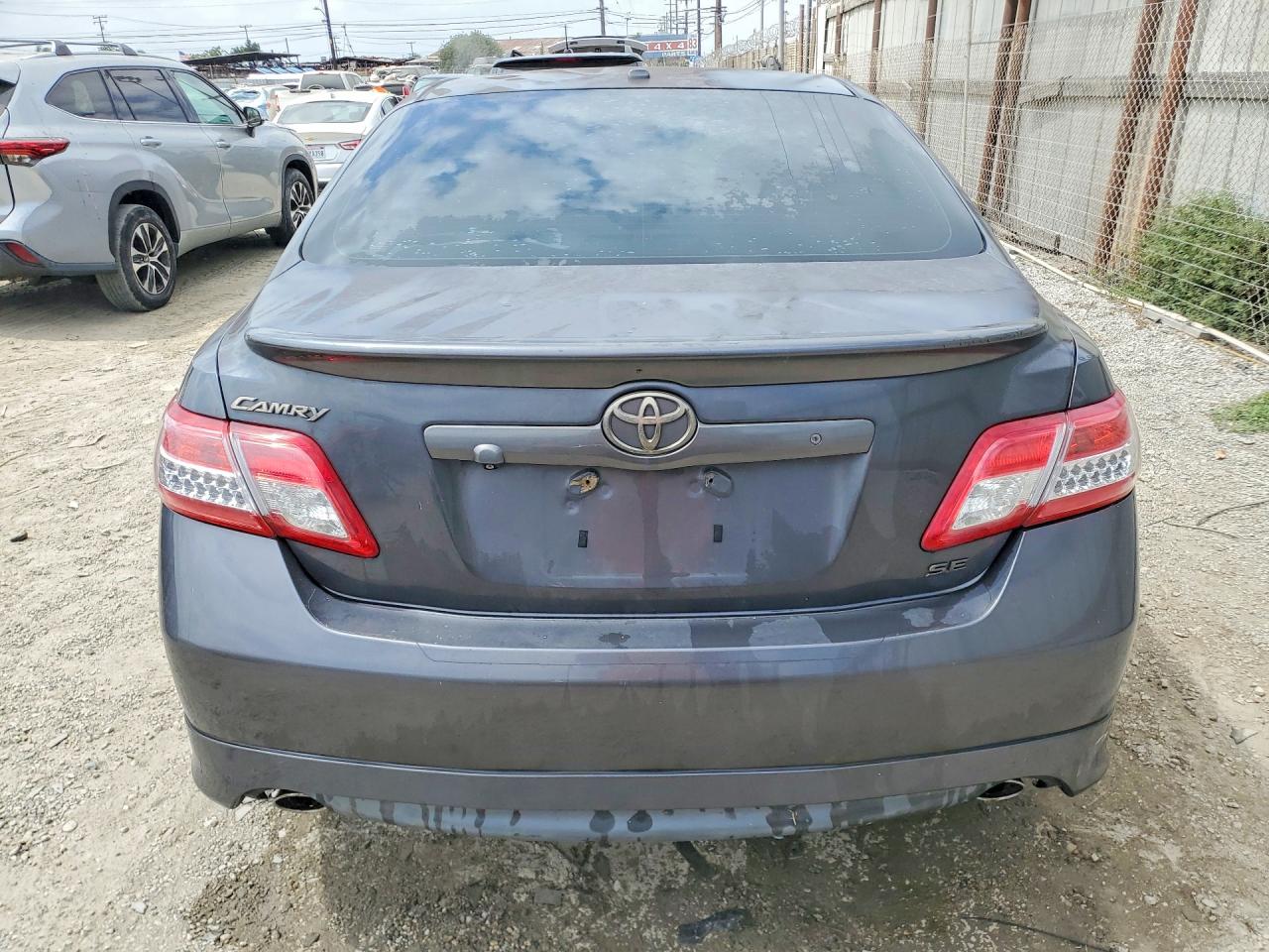 2011 Toyota Camry Se V6 Gray vin: 4T1BK3EK9BU119204