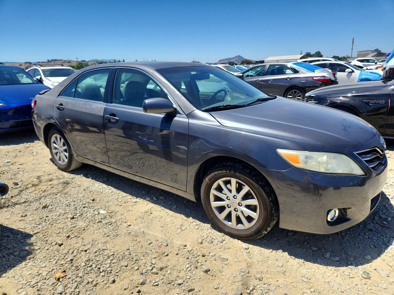2011 Toyota Camry Xle V6 Gray vin: 4T1BK3EK9BU613949